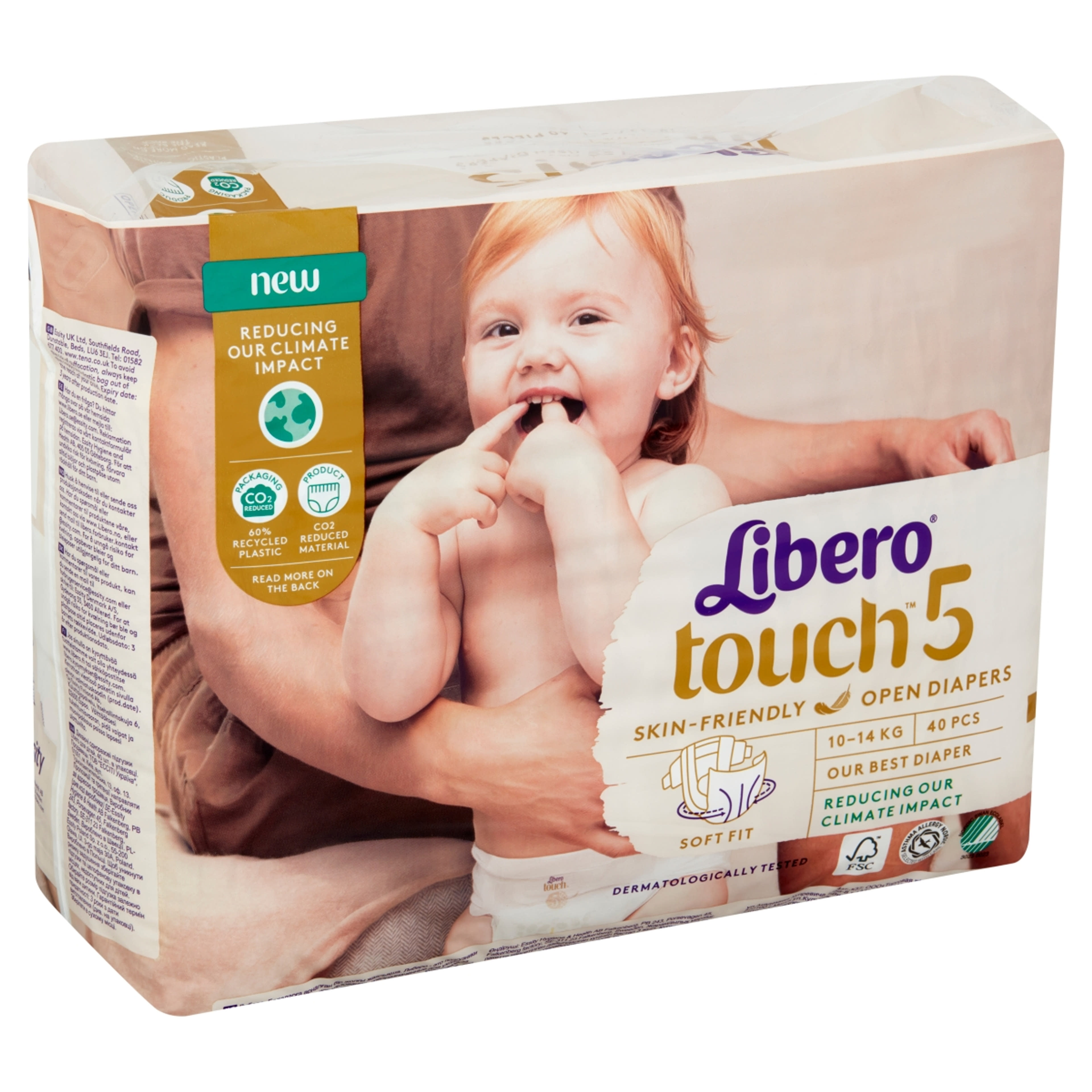 Libero Touch pelenkanadrág 5-ös 10-14 kg - 40 db-2