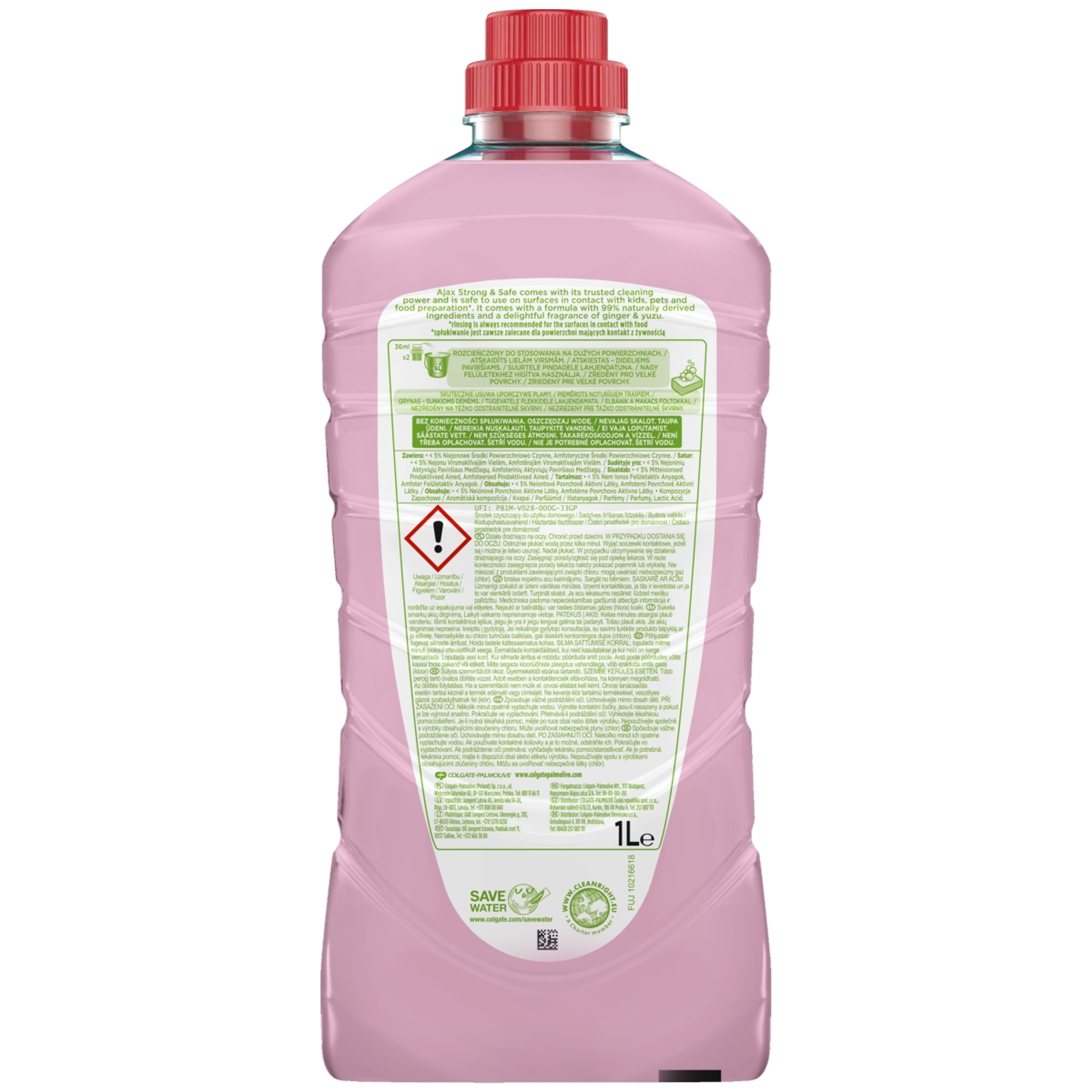 Ajax Strong & Safe általános tisztítószer - 1000 ml-2