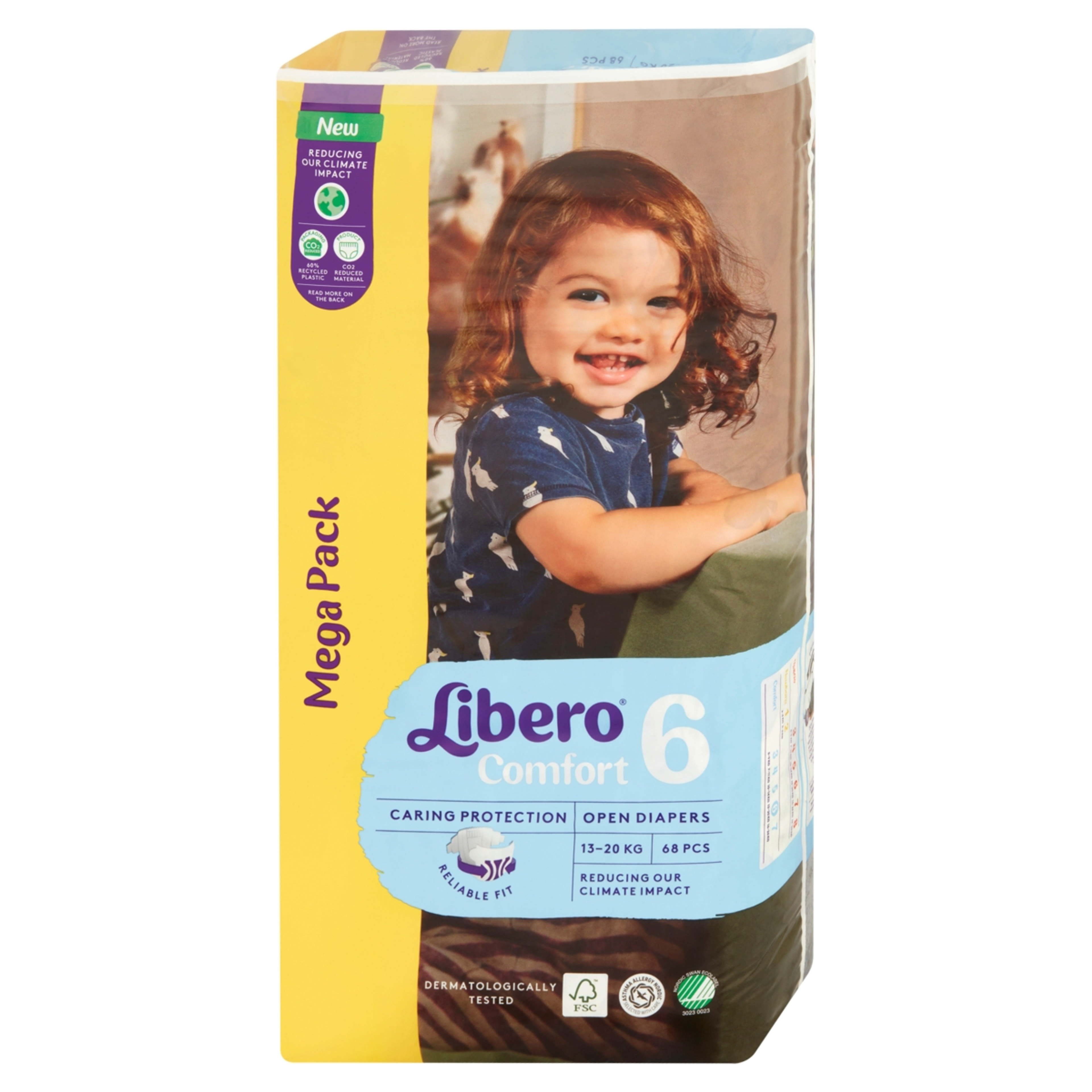 Libero Comfort Mega Pack 6-os nadrágpelenka, 13-20 kg - 68 db-7