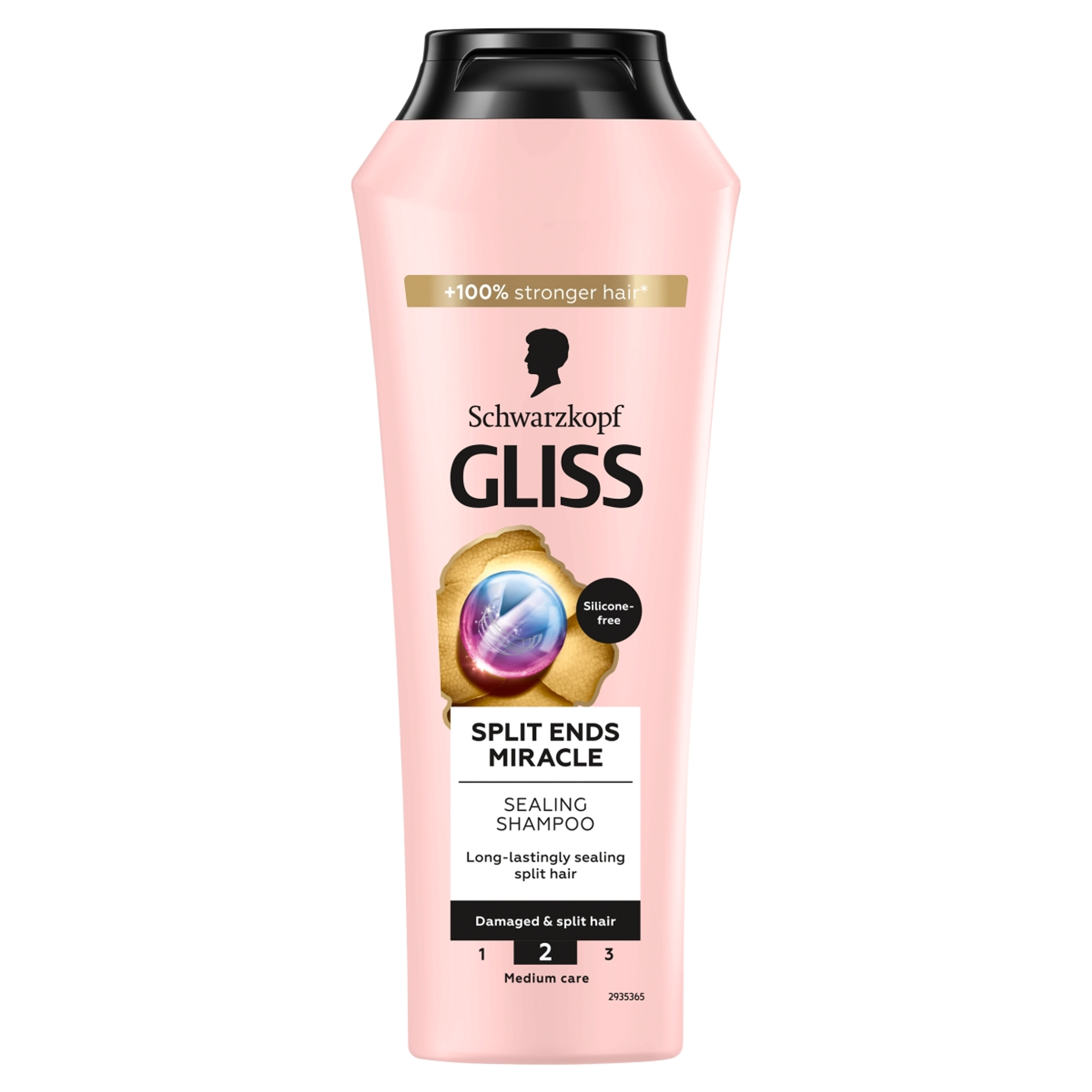 Gliss Split Ends Miracle hajregeneráló sampon - 250 ml