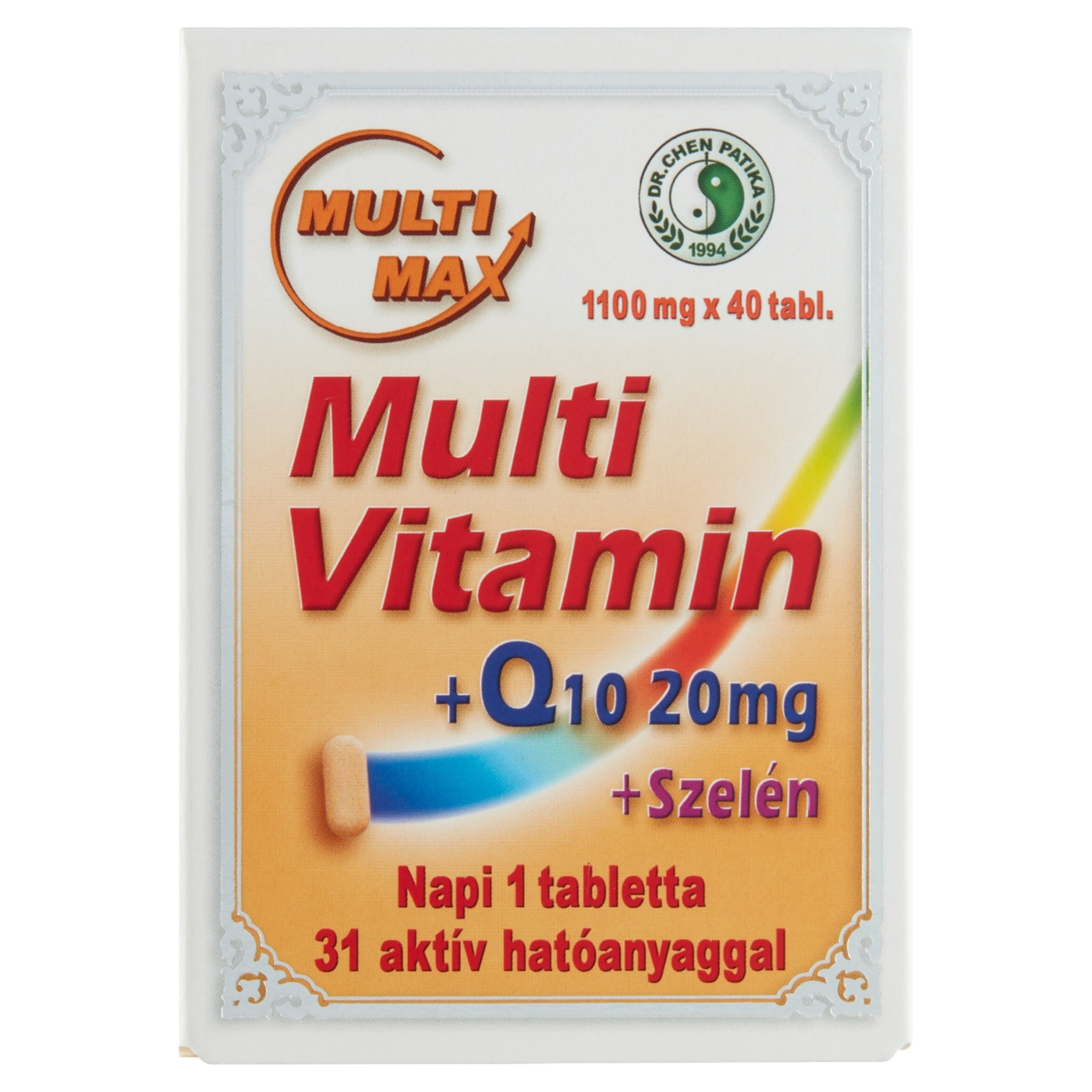 Dr.Chen Patika Multi-Max Vitamin Q10-el Tabletta - 40 db-1