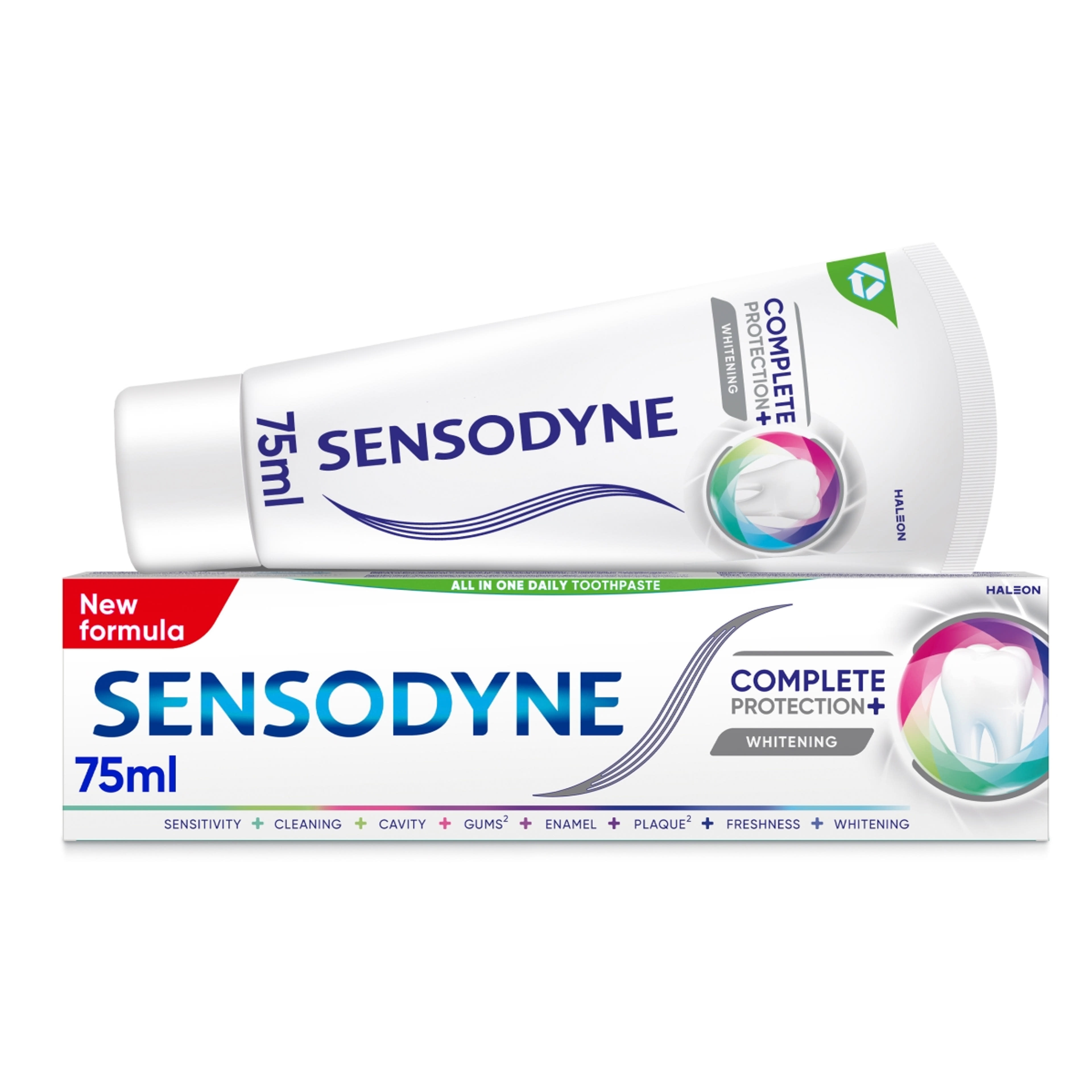 Sensodyne Complete Protection+ Whitening fluoridos fogkrém - 75 ml-2