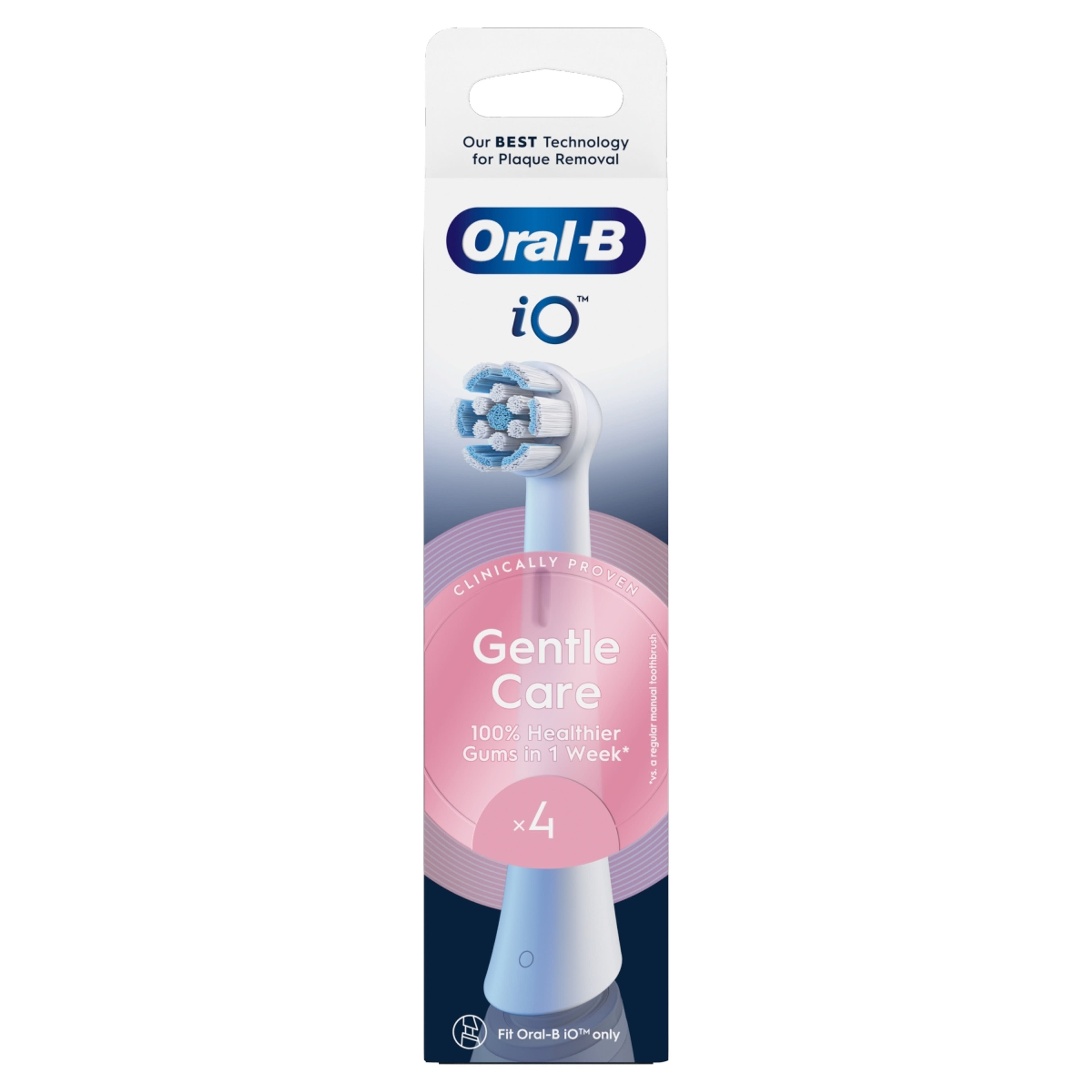 Oral-B Gentle Care IO elektromos fogkefe pótfej - 4 db