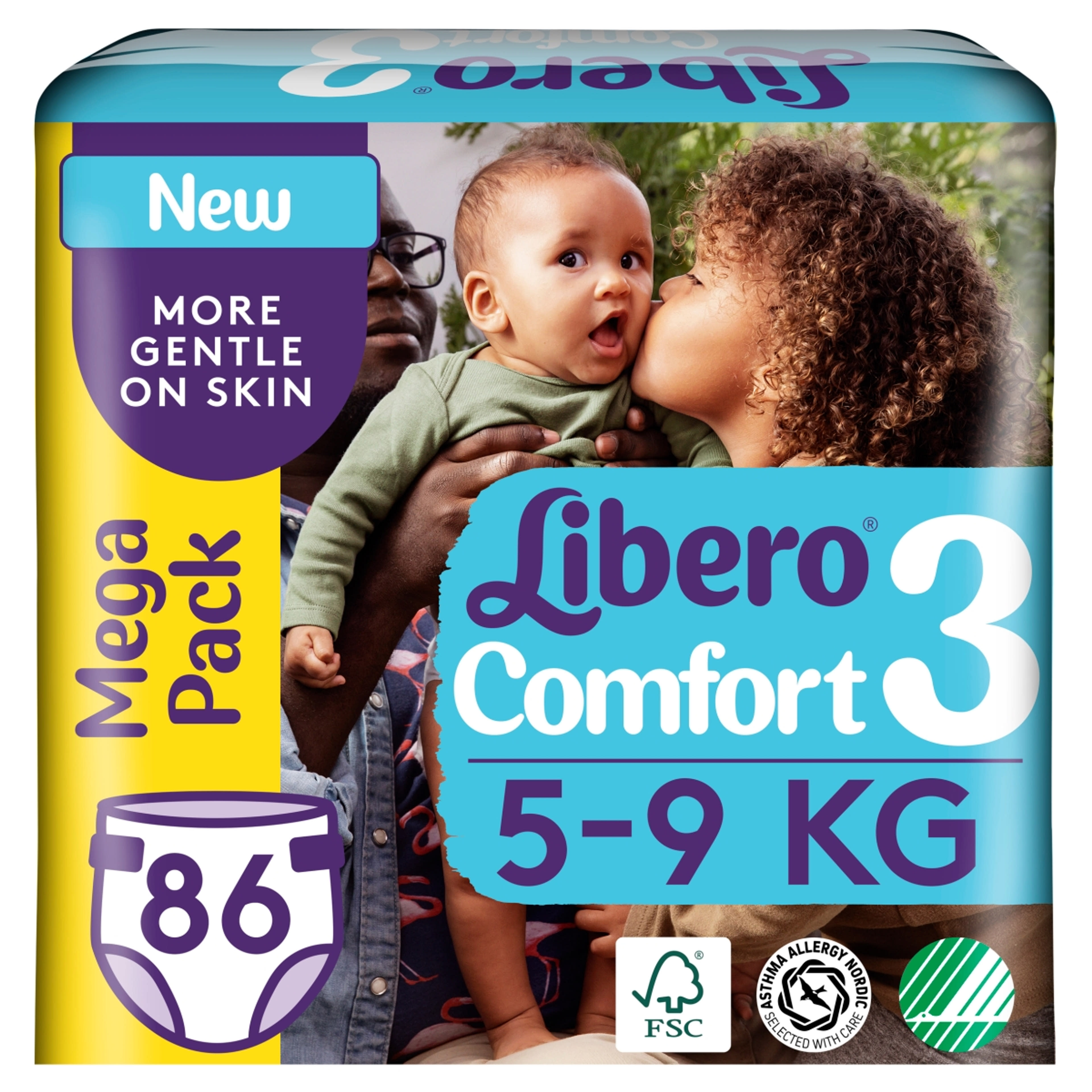 Libero comfort mega pack 3-as 5-9 kg - 86 db-3