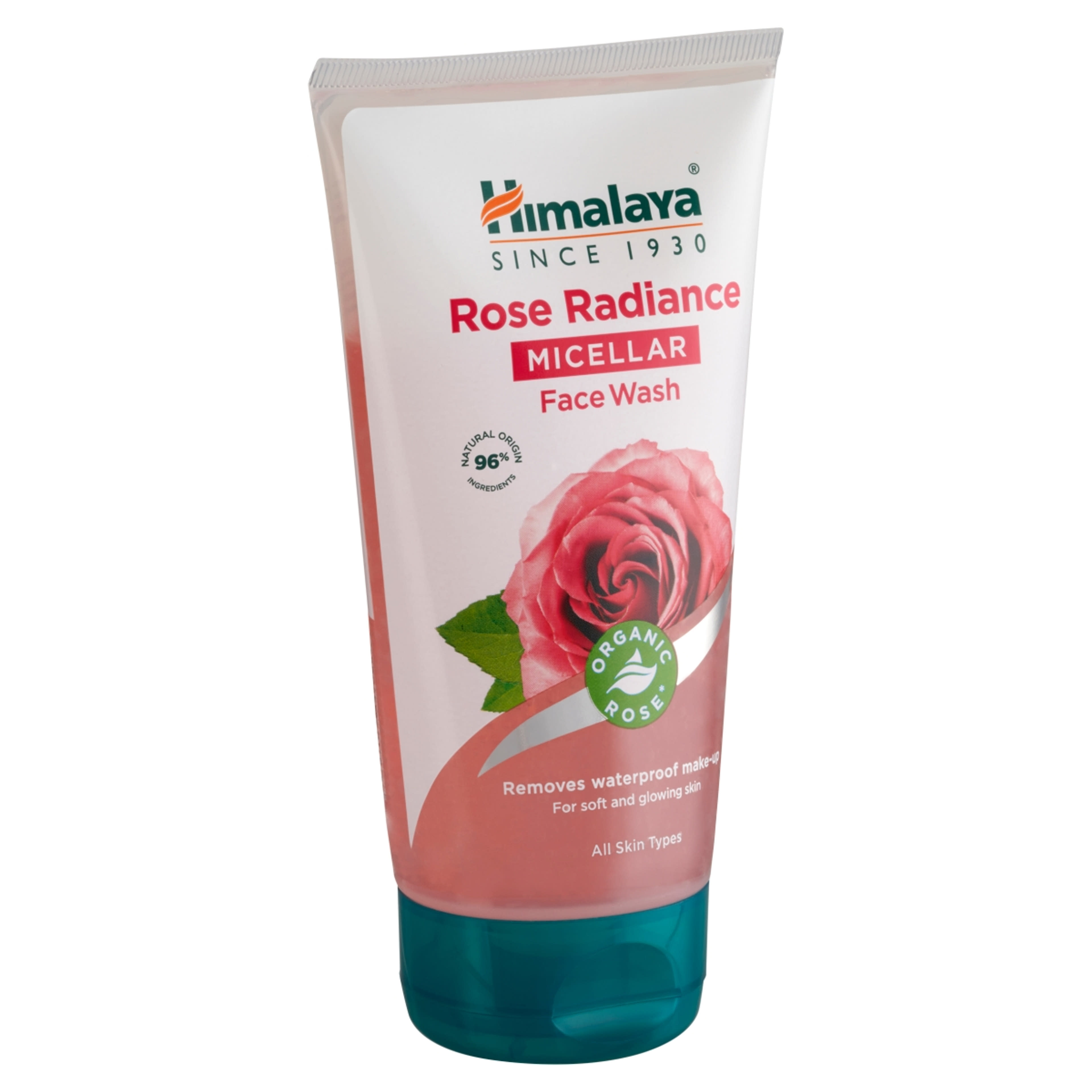 Himalaya Rose Radiance micellás arclemosó gél bio rózsával - 150 ml-2