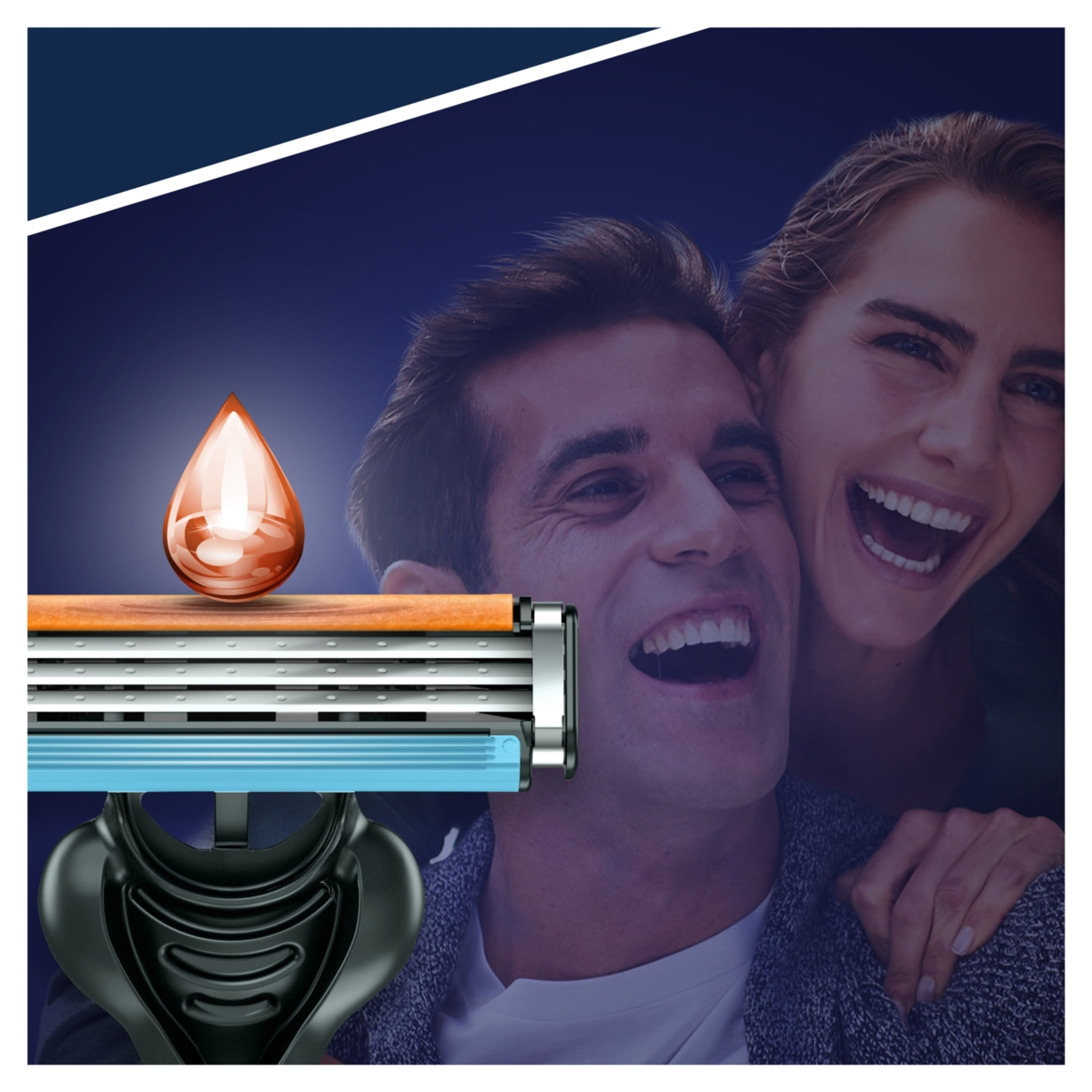 Gillette Blue3 eldobható borotva, 3 pengés - 6 db-3