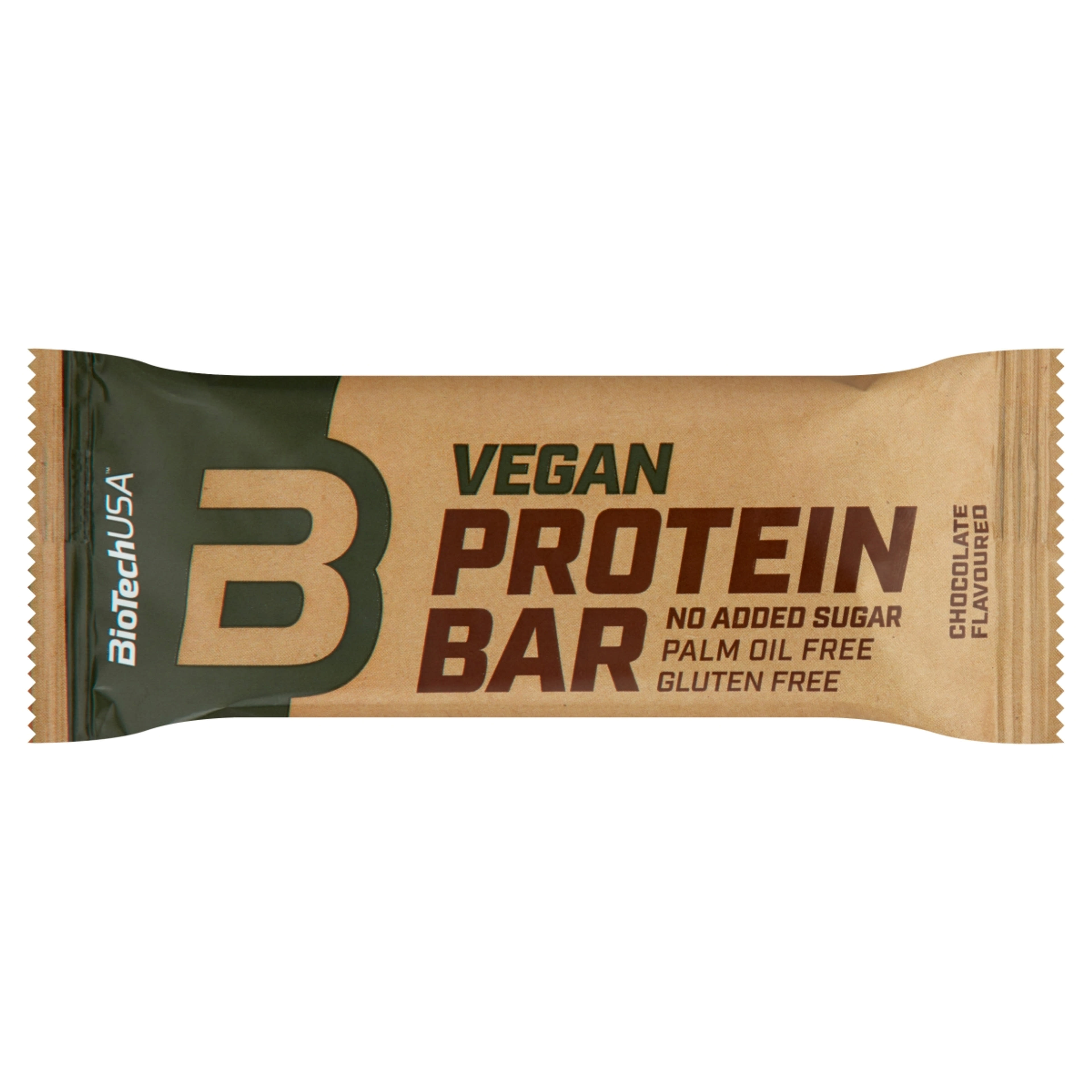 BioTechUSA Vegan Bar csokoládés fehérjeszelet - 50 g