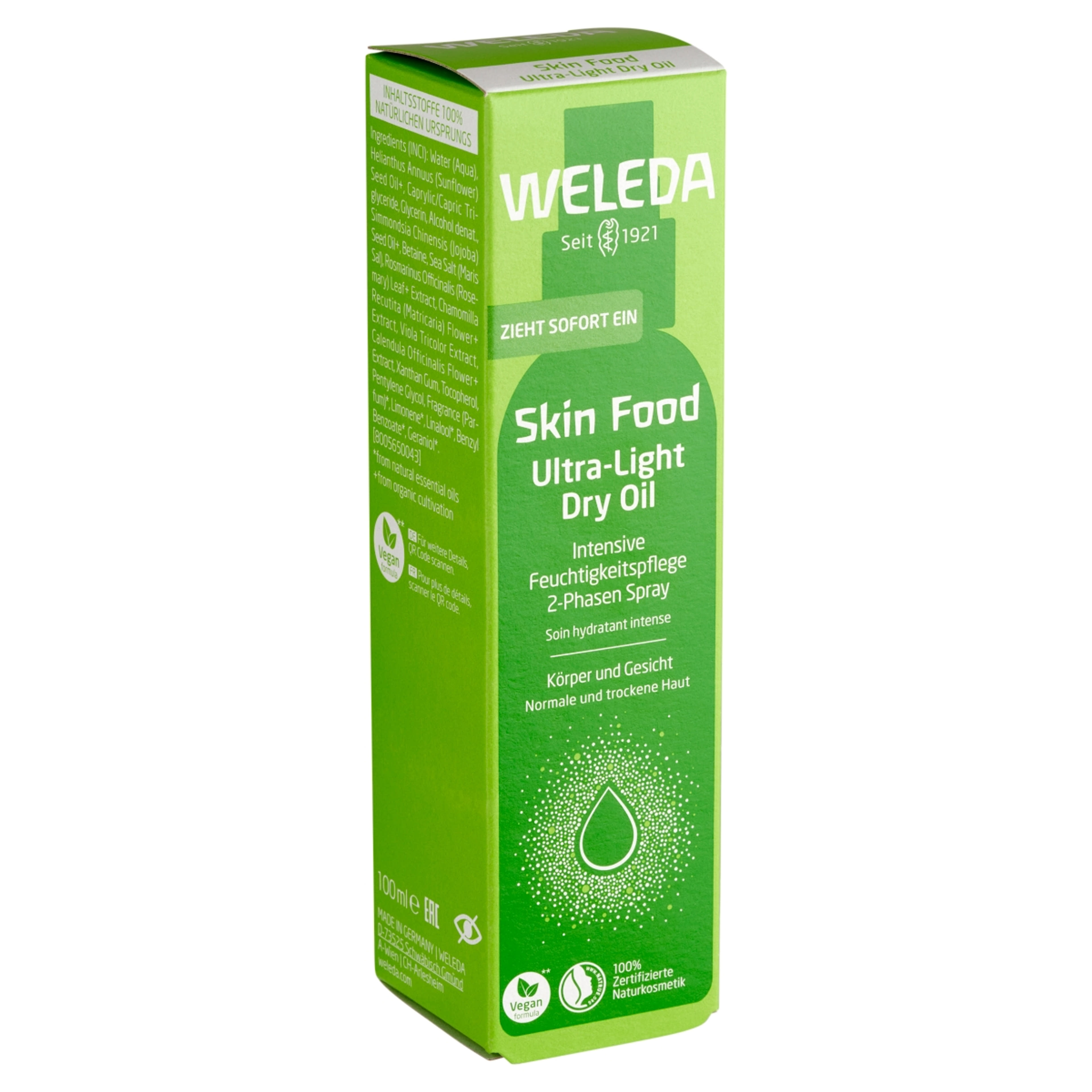 Weleda Skin Food ultra könnyű száraz olaj - 100 ml-2