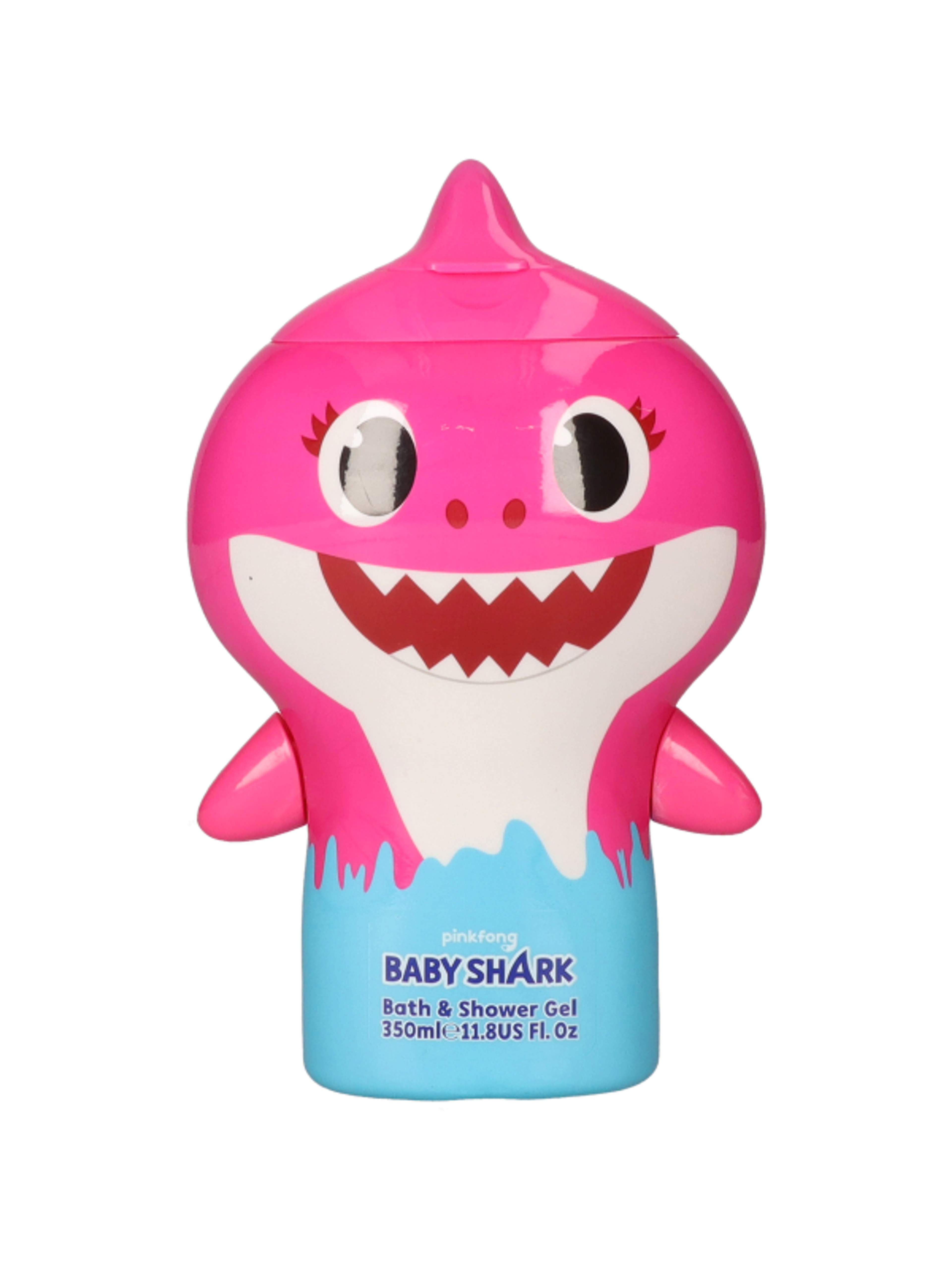 Baby shark hab és tusfürdő rózsaszín - 350 ml