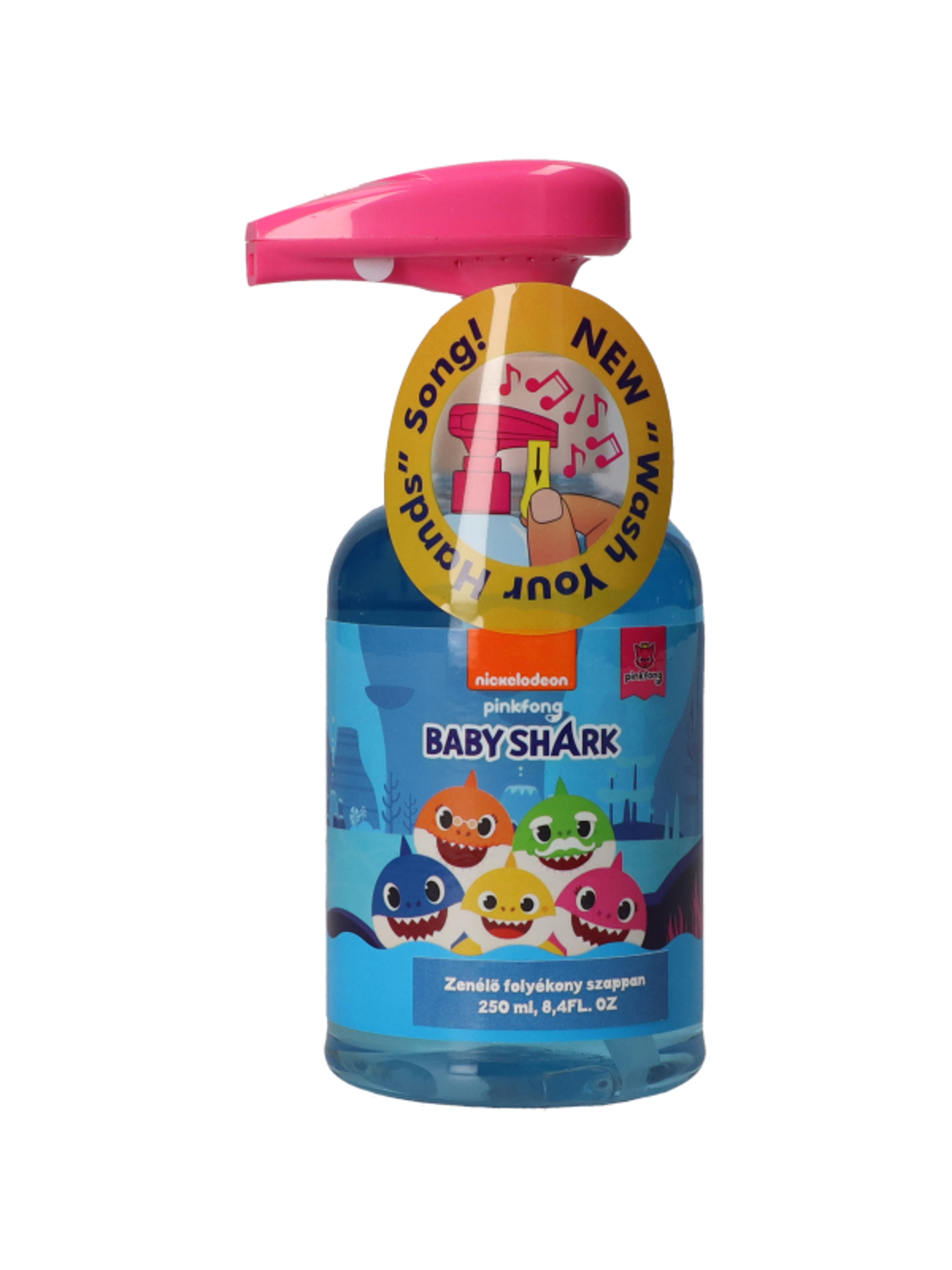 Baby shark zenélő folyékony szappan - 250 ml