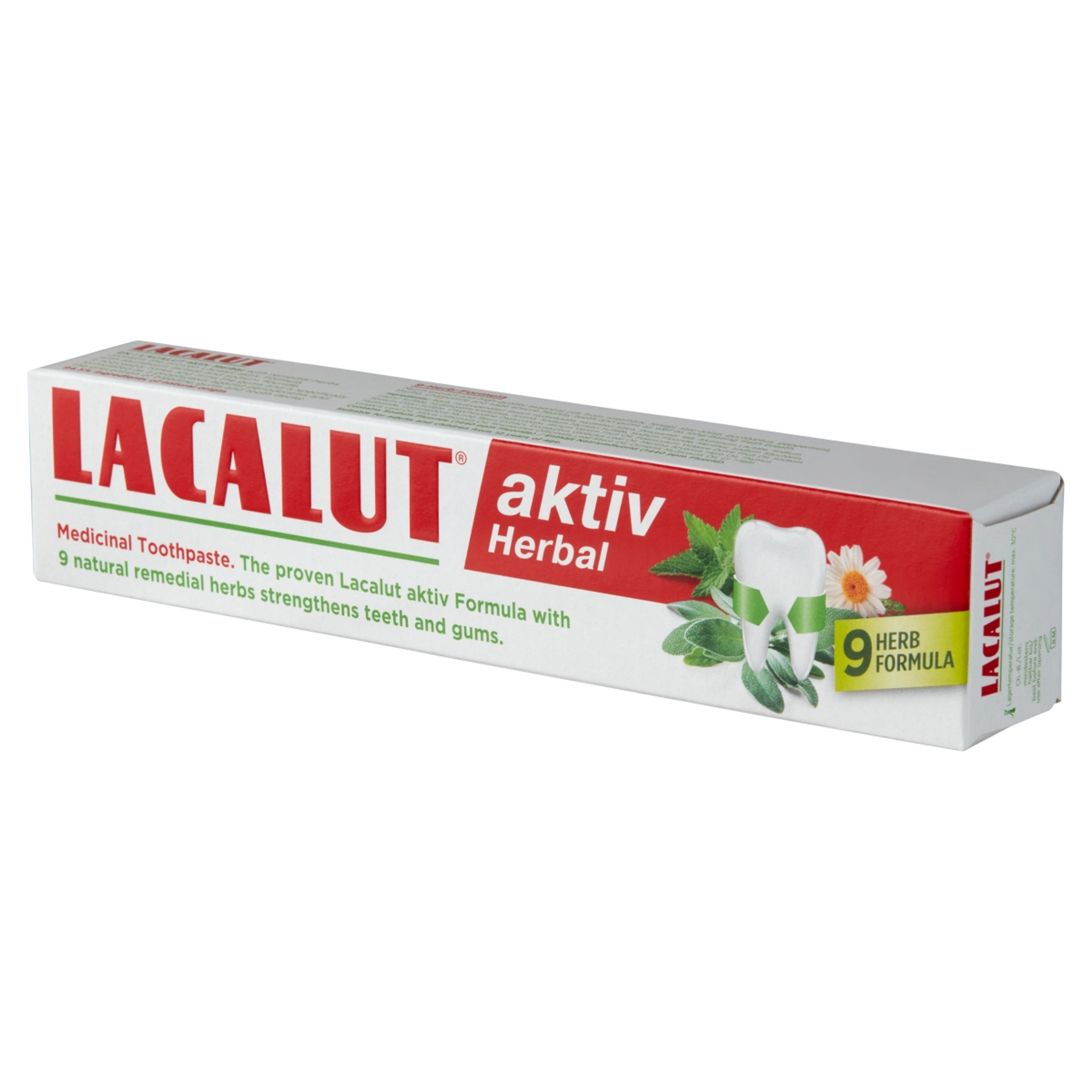 Lacalut Aktív Herbal fogkrém - 75 ml-3