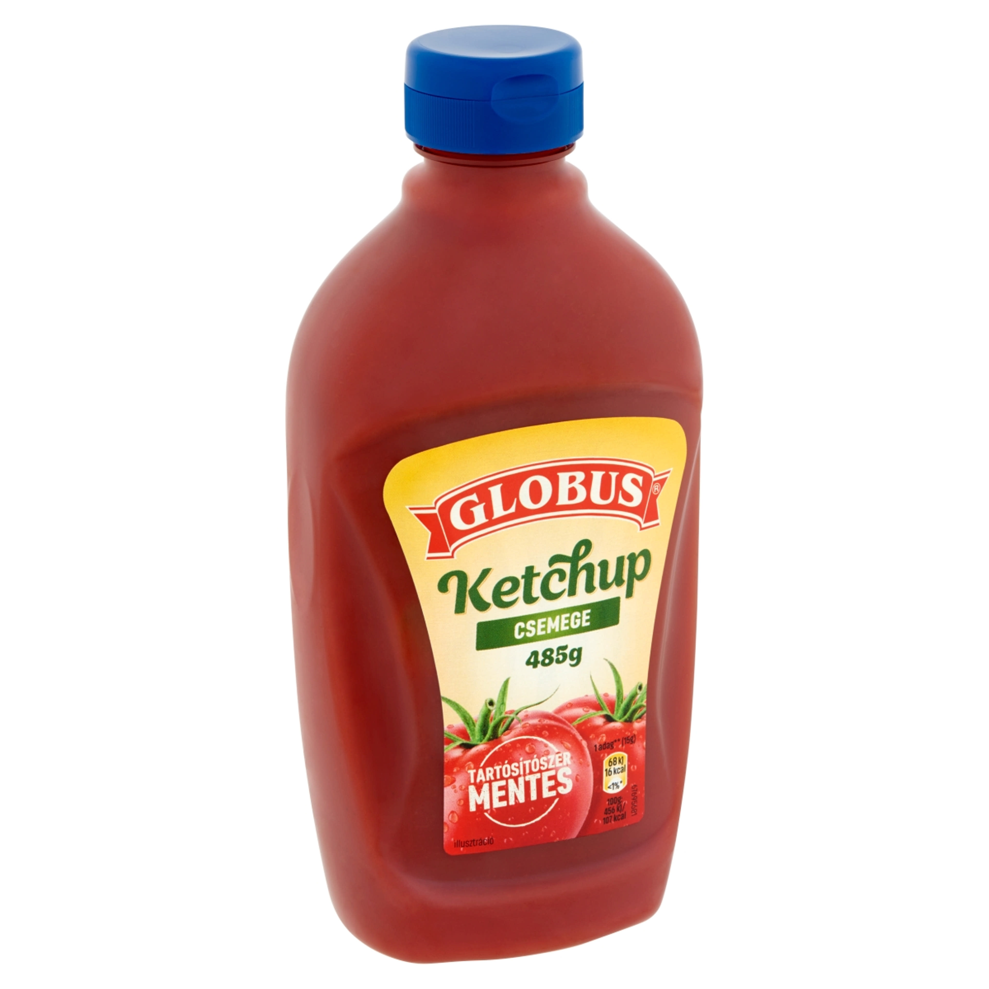 Globus ketchup flakonos - 485 g-2