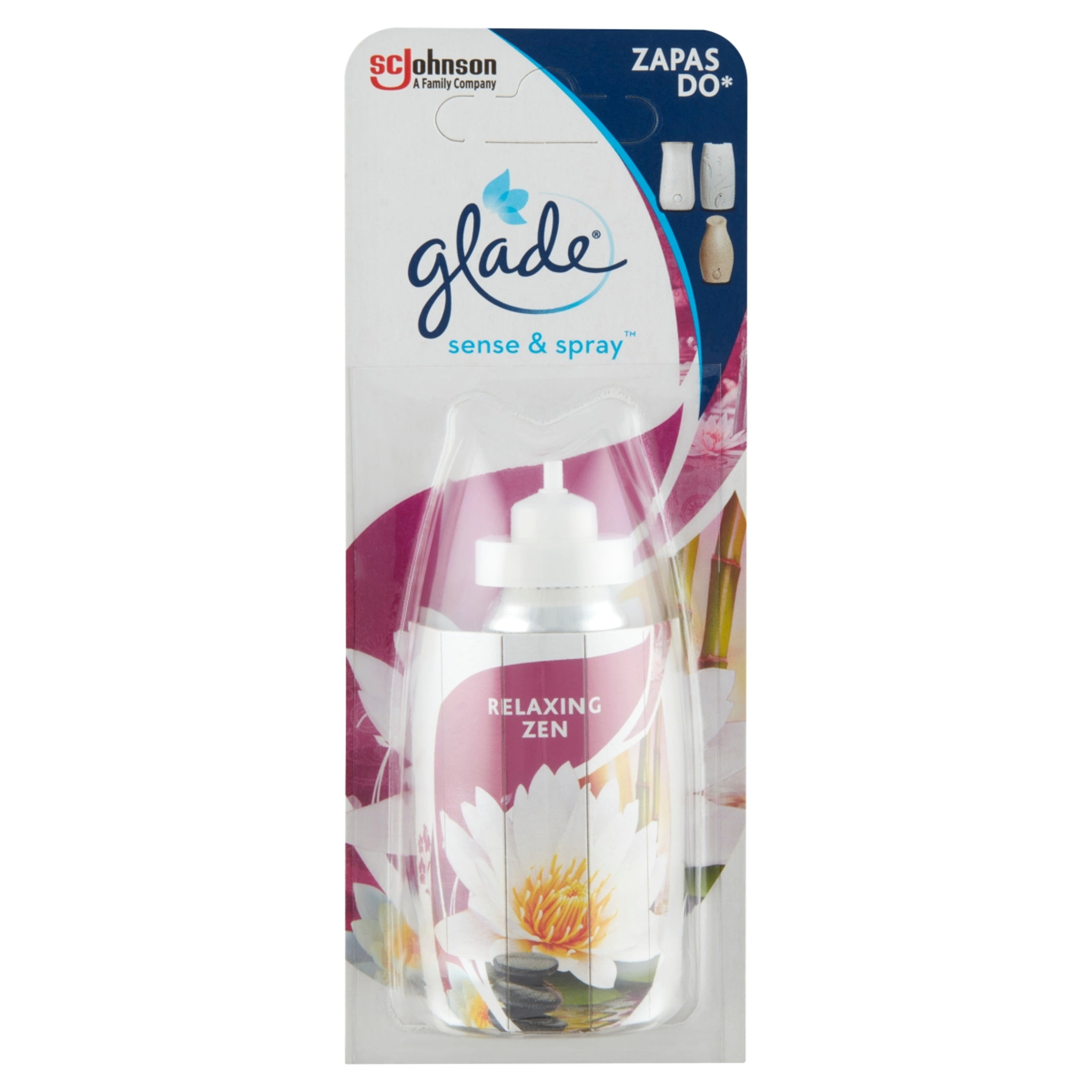 Glade Sense & Spray Japán Kert Automata Légfrissítő Utántöltő - 18 ml