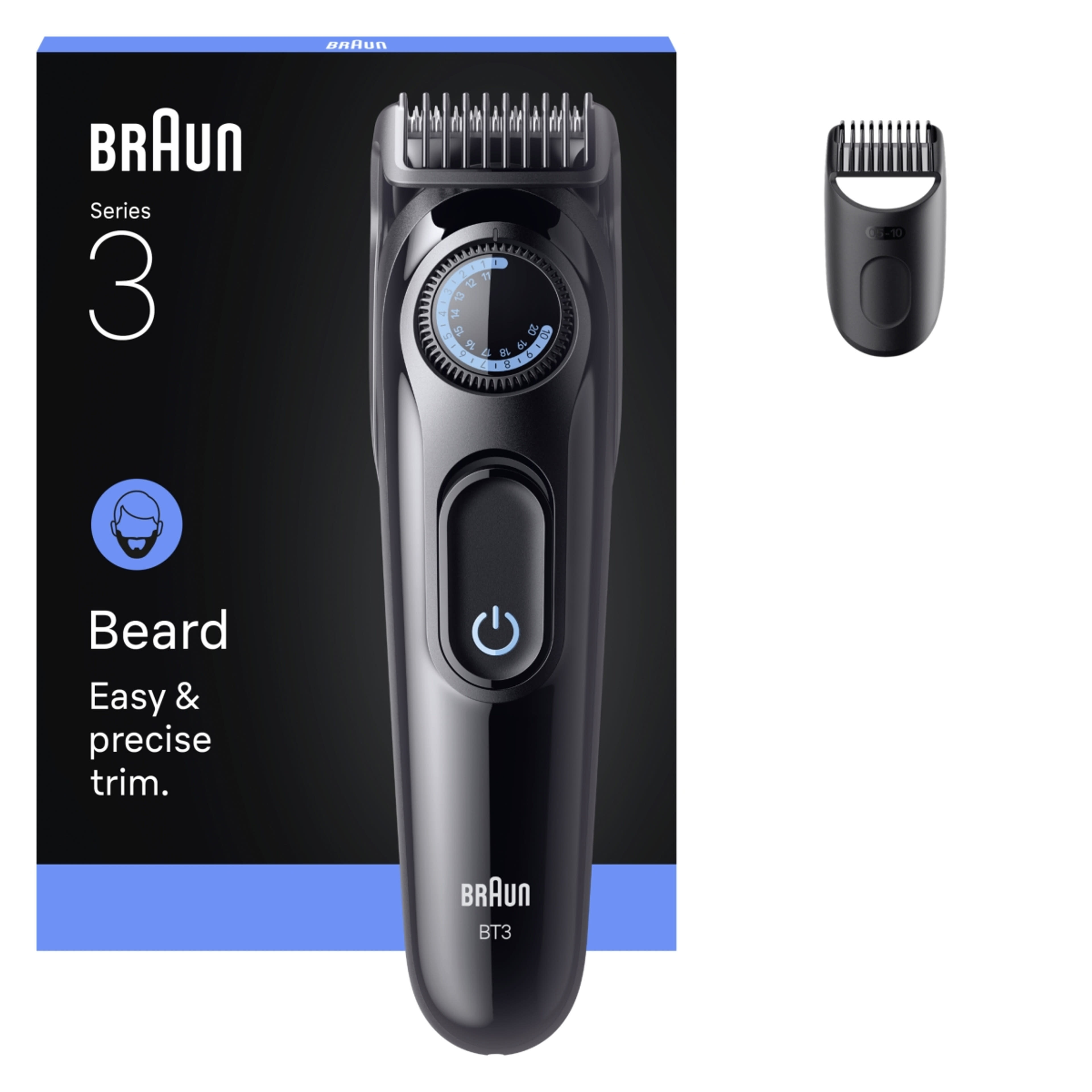 Braun Series 3 szakállvágó BT3500 /fekete - 1 db-11
