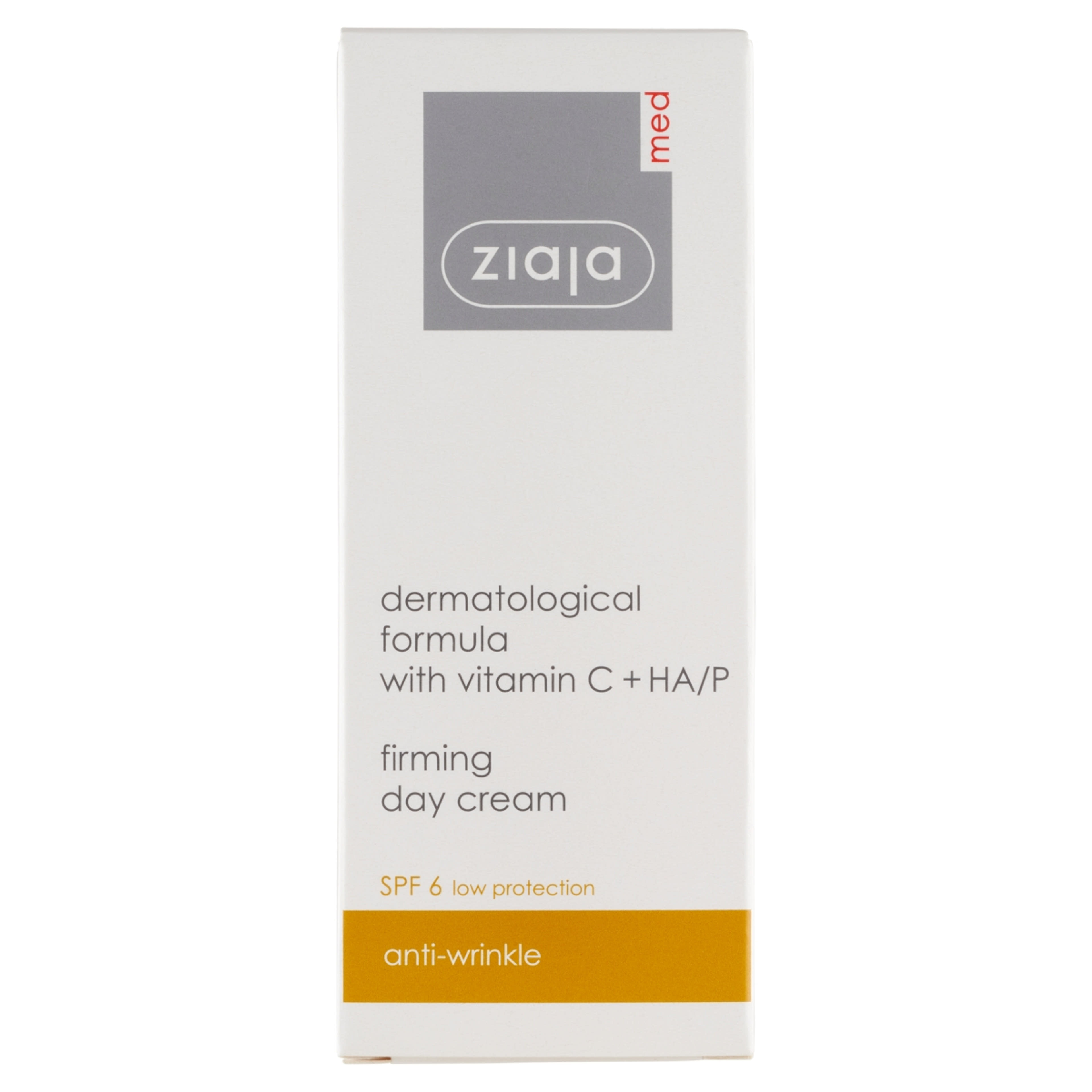 Ziaja Med C-vitaminos ránctalanító, feszesítő nappali krém - 50 ml