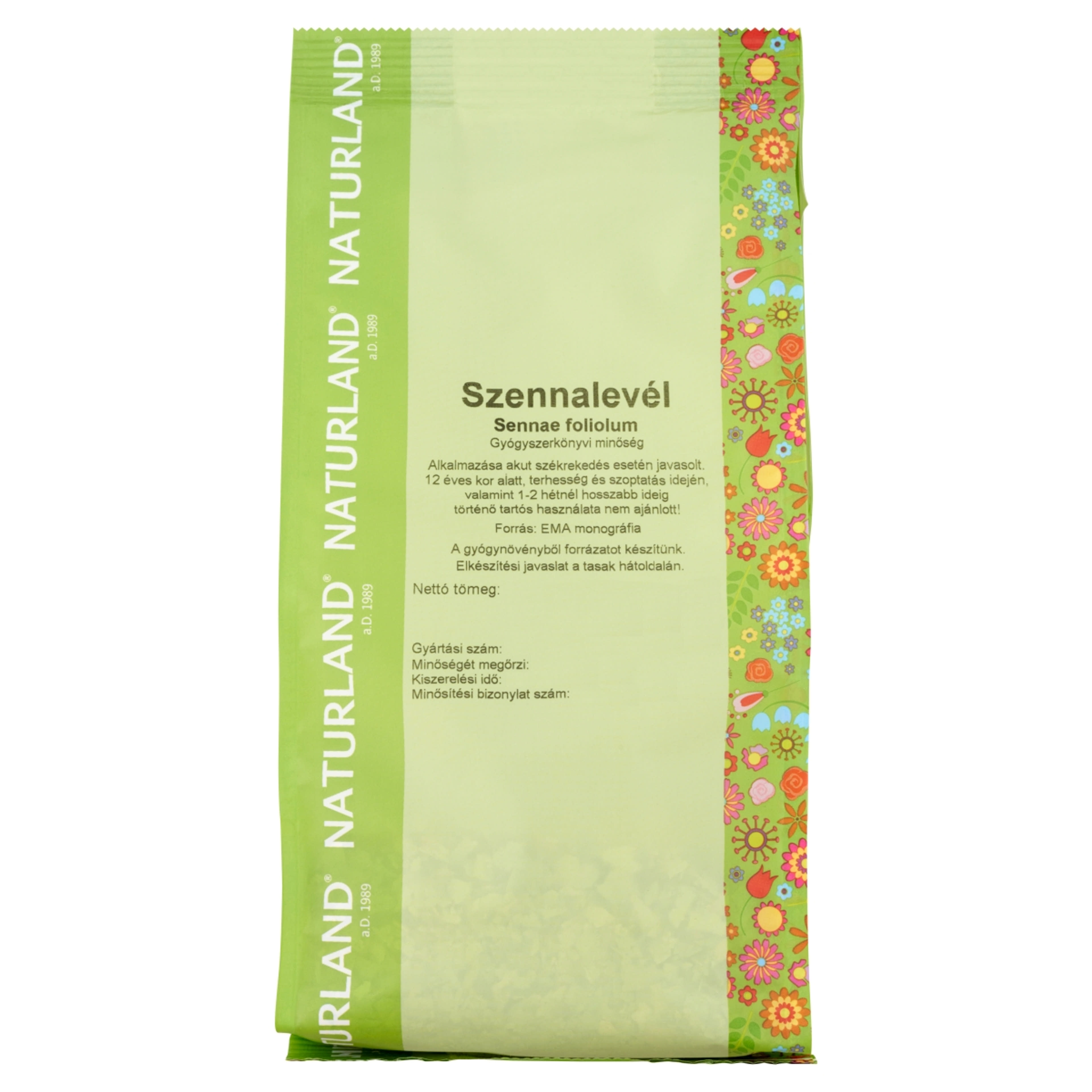 Naturland Szennalevél tea - 50 g