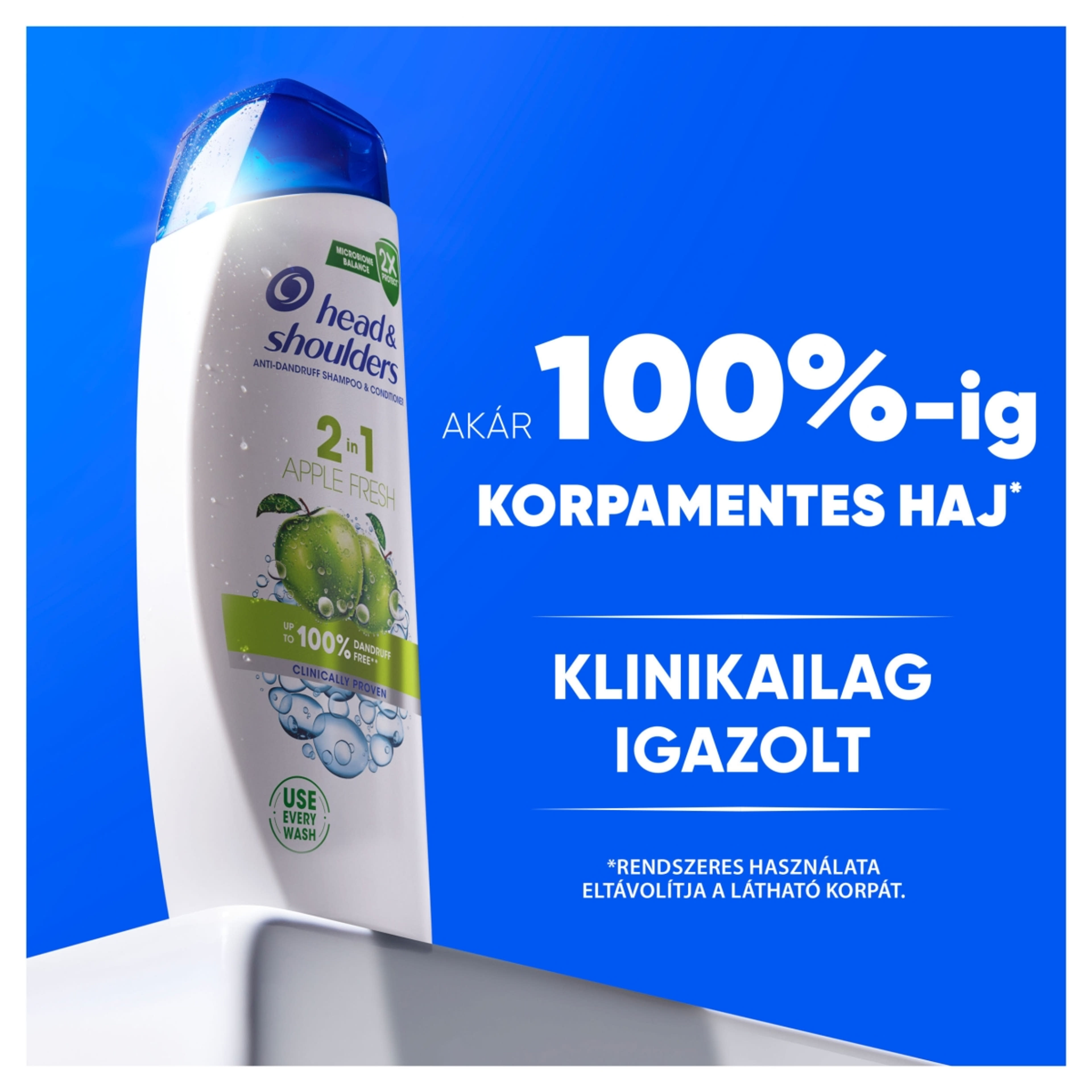 Head & Shoulders Apple Fresh 2 az 1-ben korpásodás elleni sampon - 330 ml-3