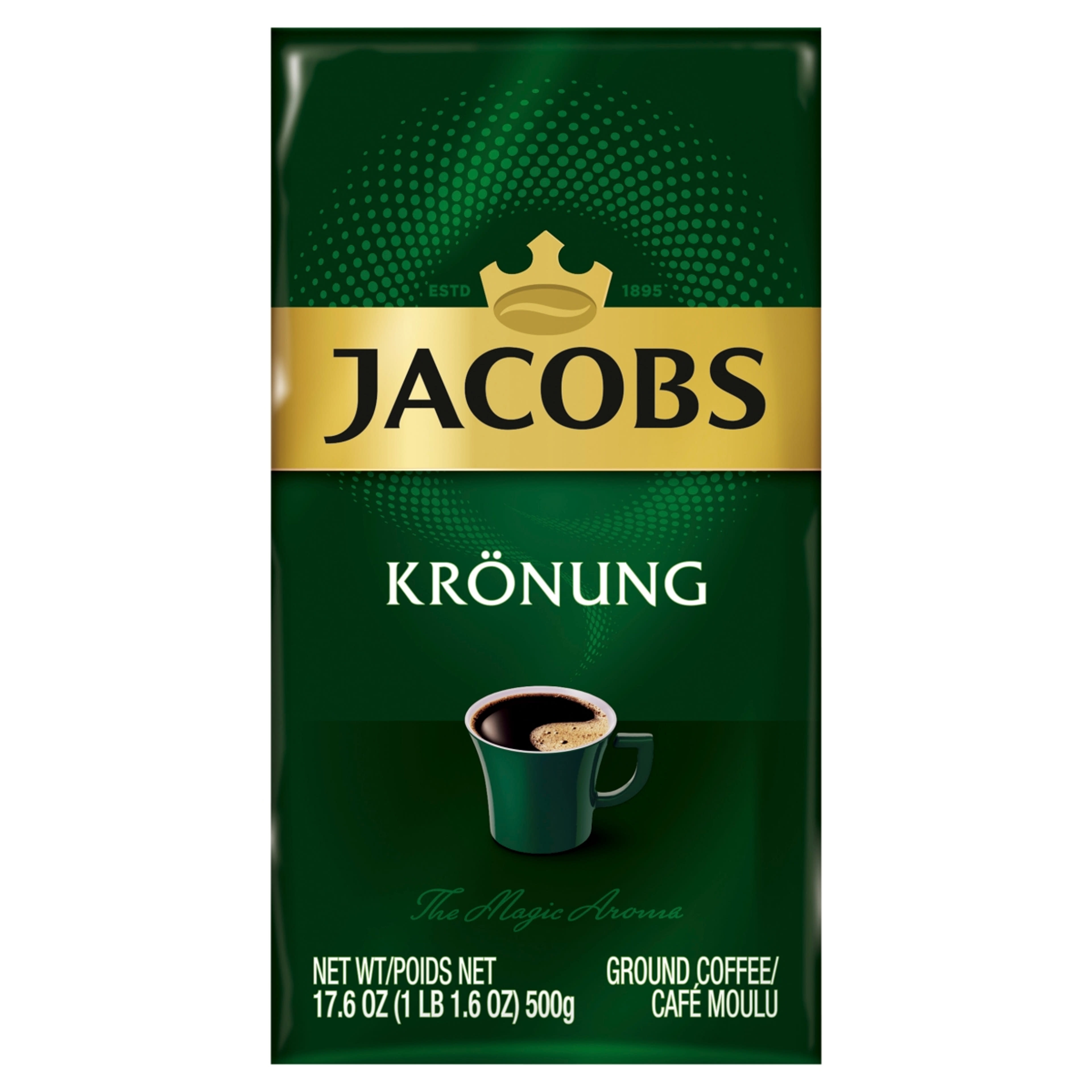 Jacobs Krönung őrölt pörkölt kávé -  500 g