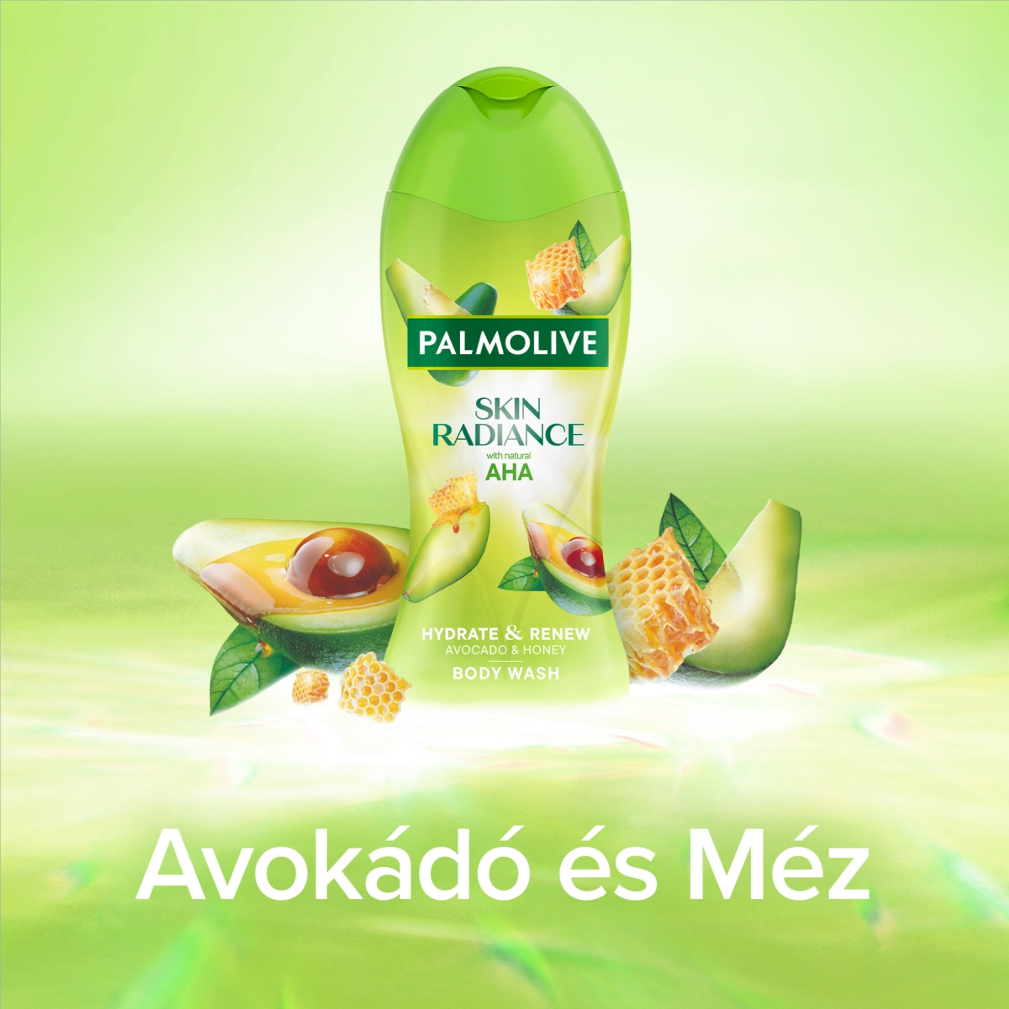 Palmolive Skin Radiance Avocado & Honey AHA savas tusfürdő - 500 ml-5