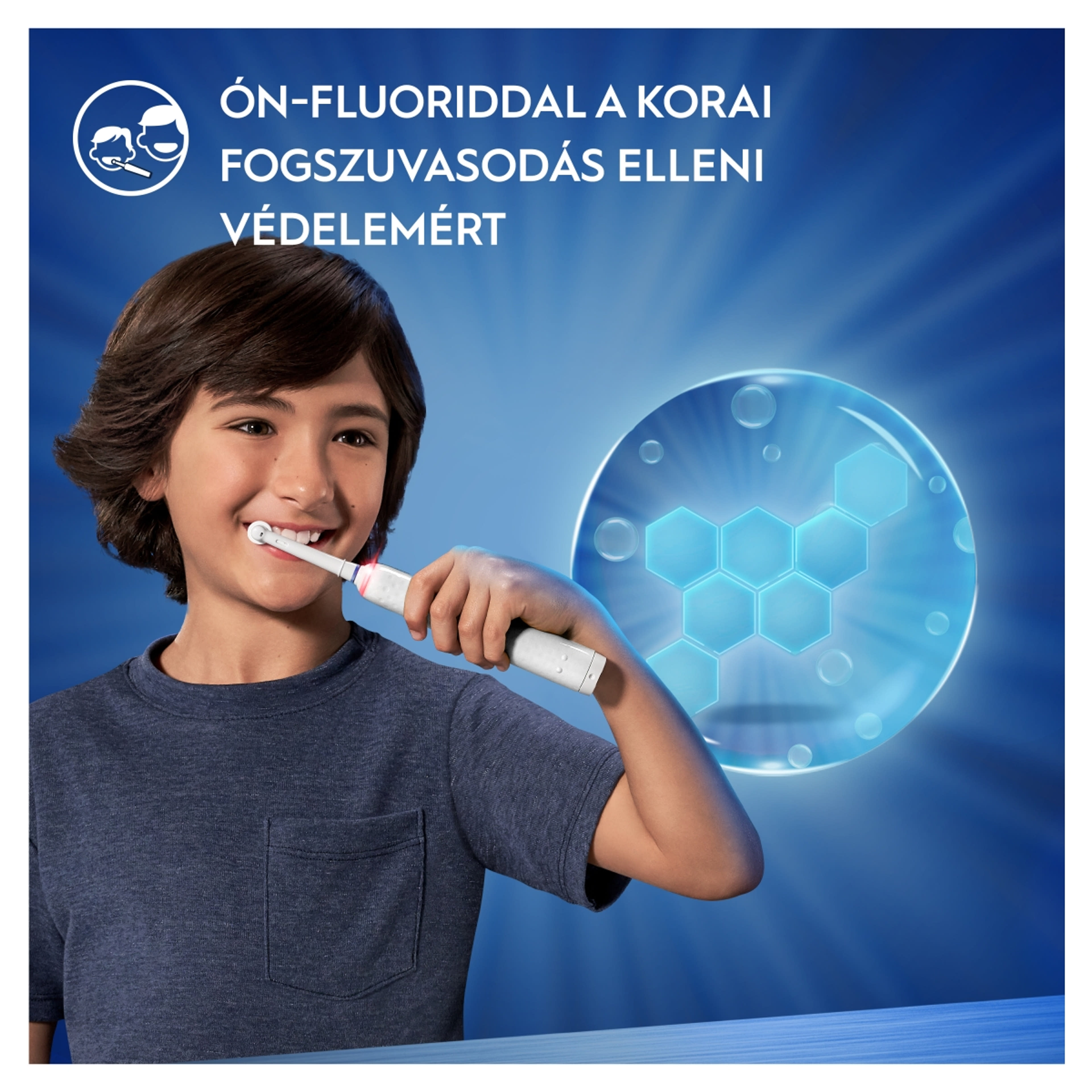 Oral-B Pro Kids Jégvarázs elektromos fogkefe 3 éves kortól - 1 db-2