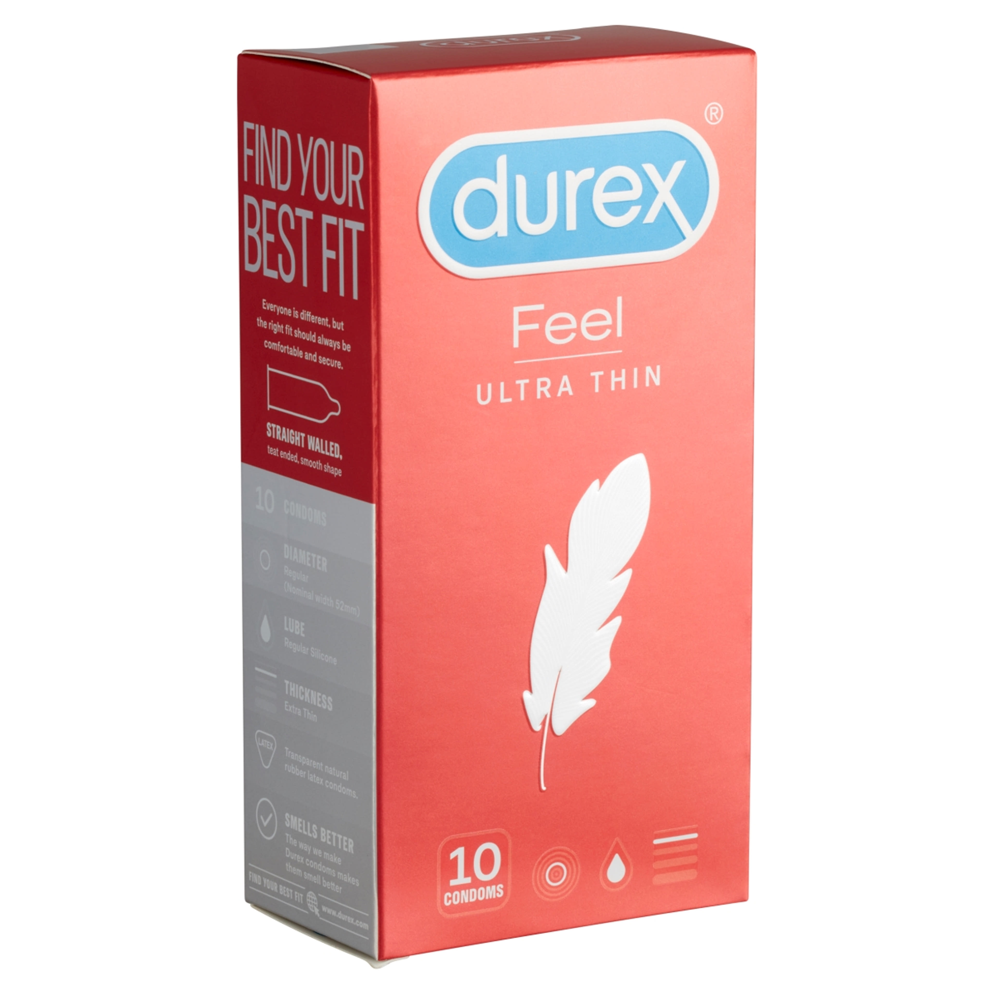 Durex Feel Ultra Thin óvszer - 10 db-2