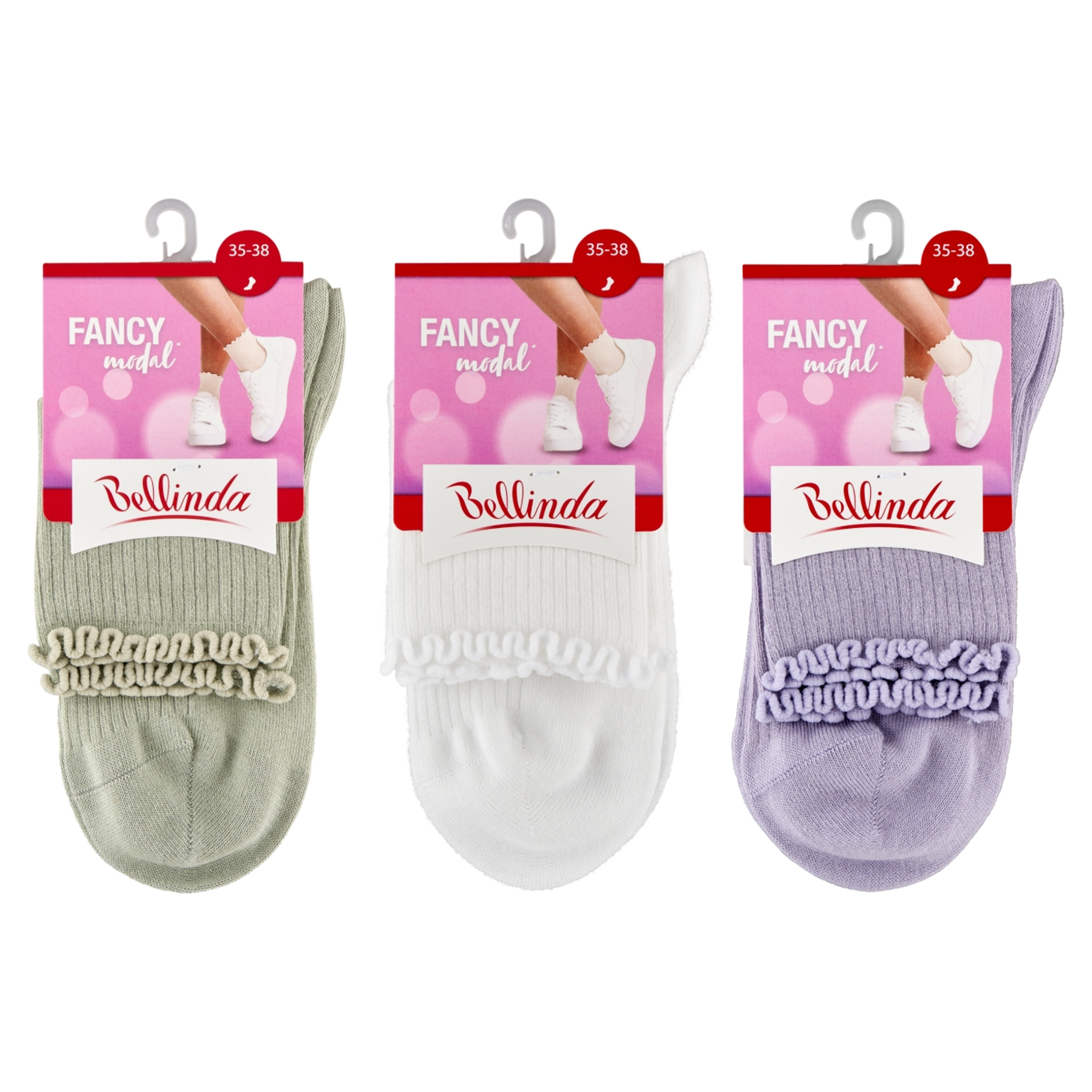 Bellinda Fancy Modal női zokni 35-38 /fashion - 1 db-3