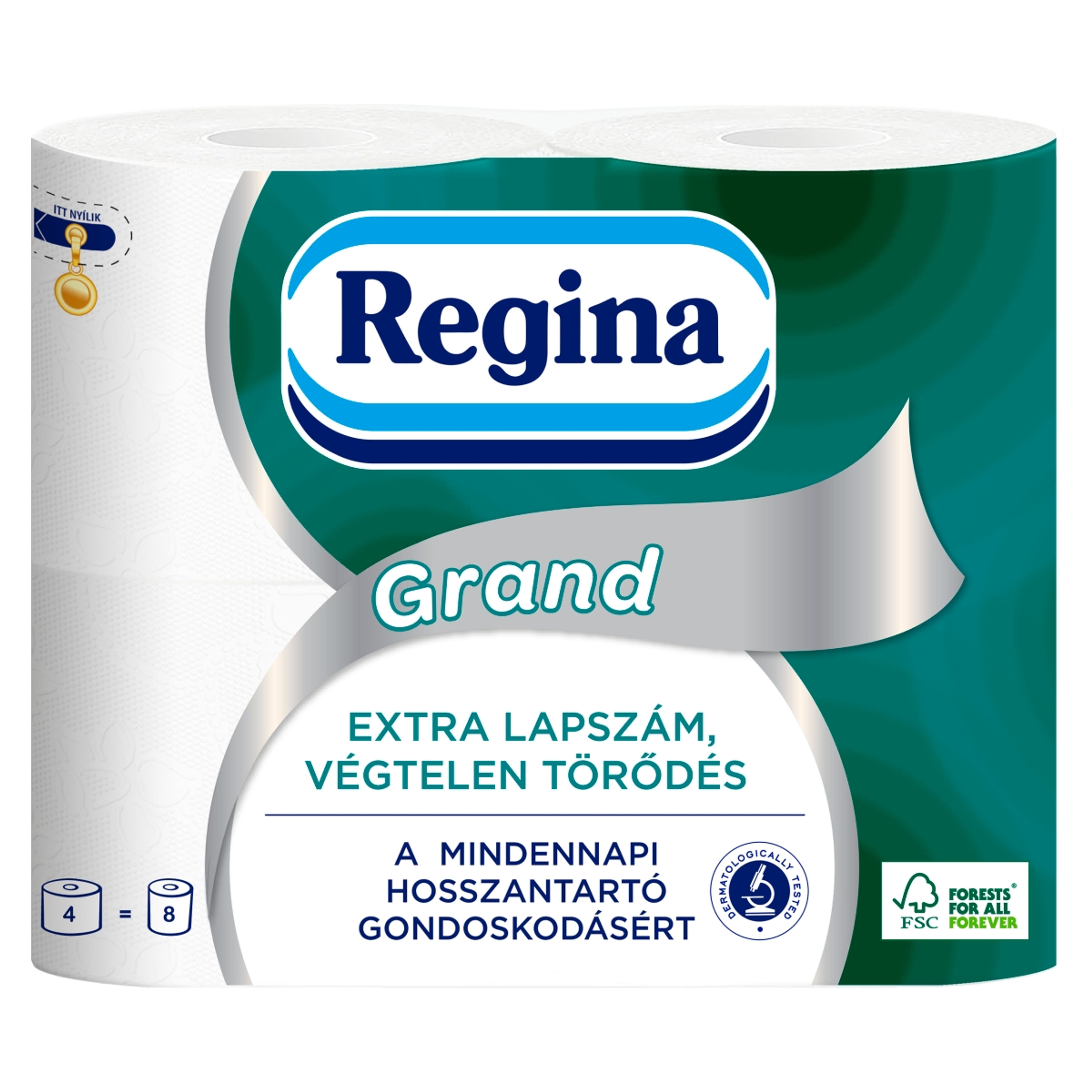 Regina toalettpapír grand 3 rétegű - 4 db-1