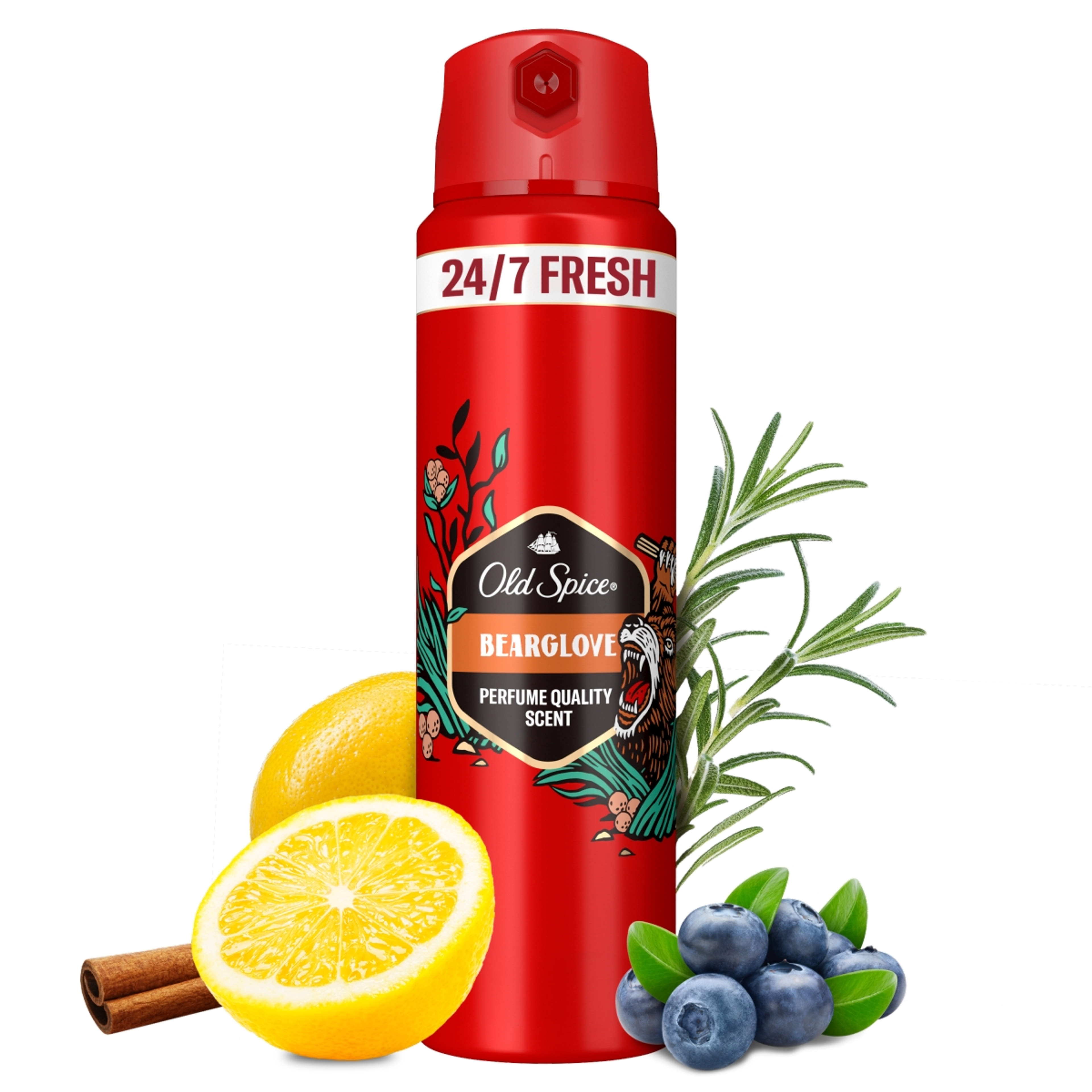 Old Spice Bearglove dezodor spray férfiaknak - 200 ml-10