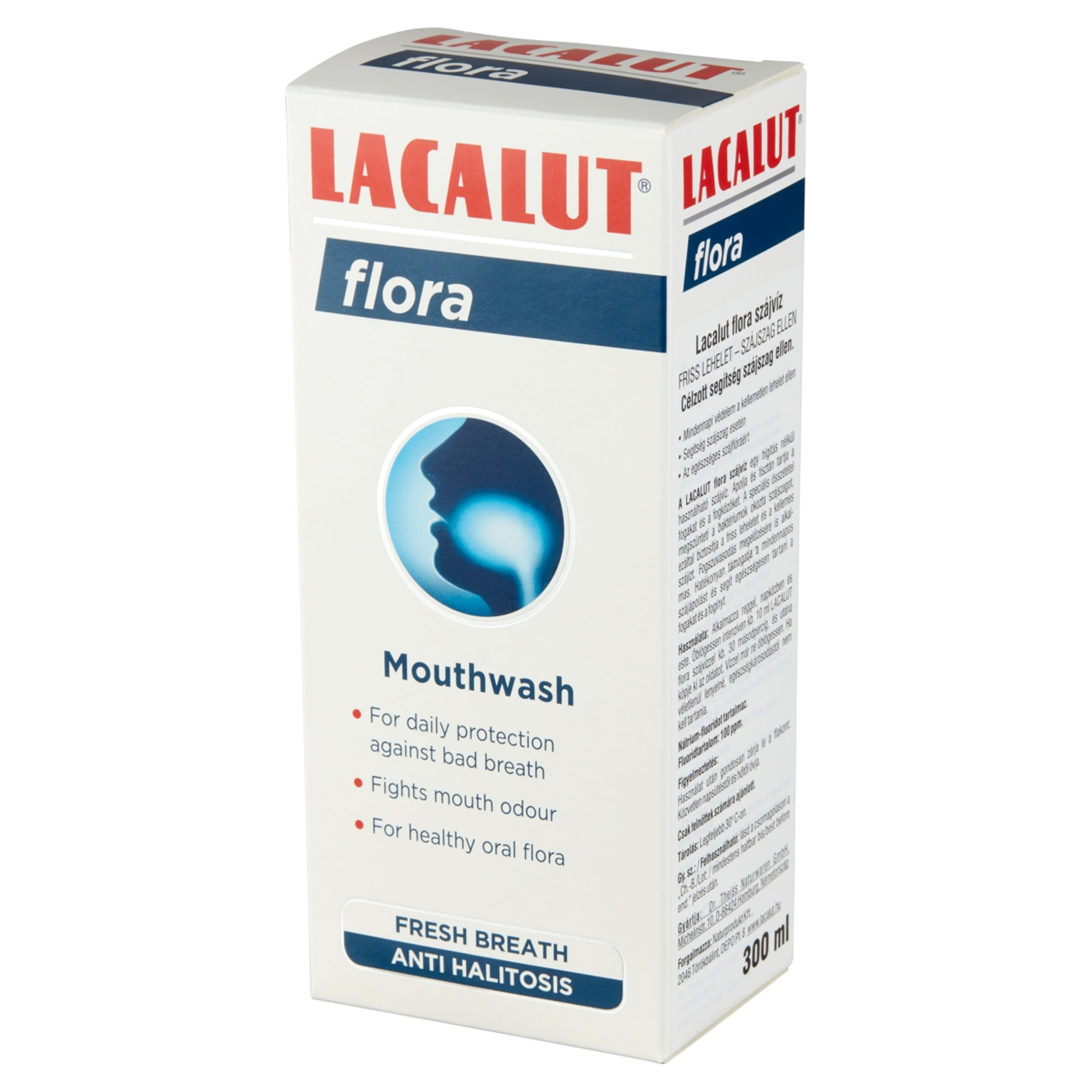 Lacalut Flora szájvíz - 300 ml-3
