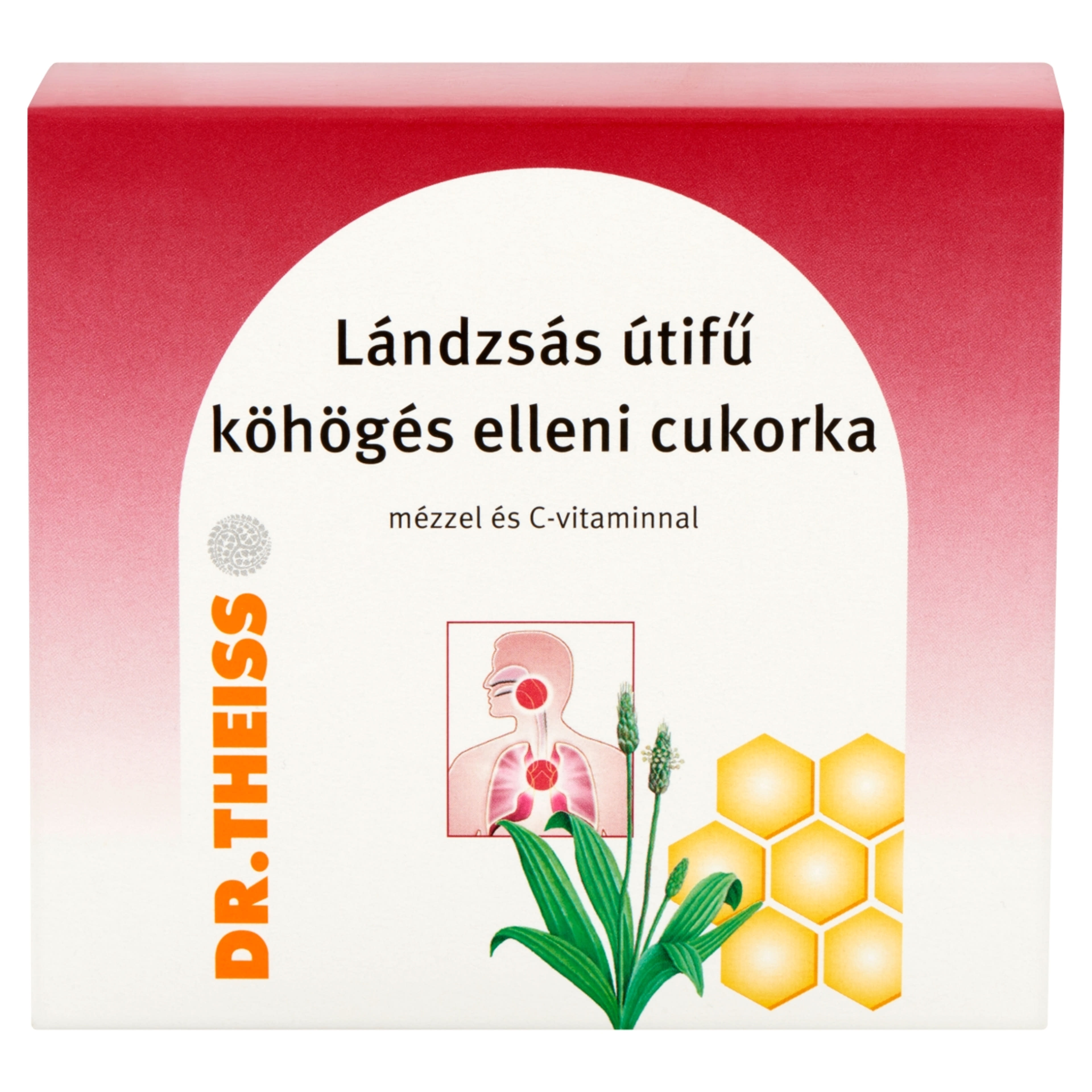 Dr.Theiss Lándzsás Útifű Mézzel És C-Vitaminnal Köhögés Ellen Cukorka - 50 g-2