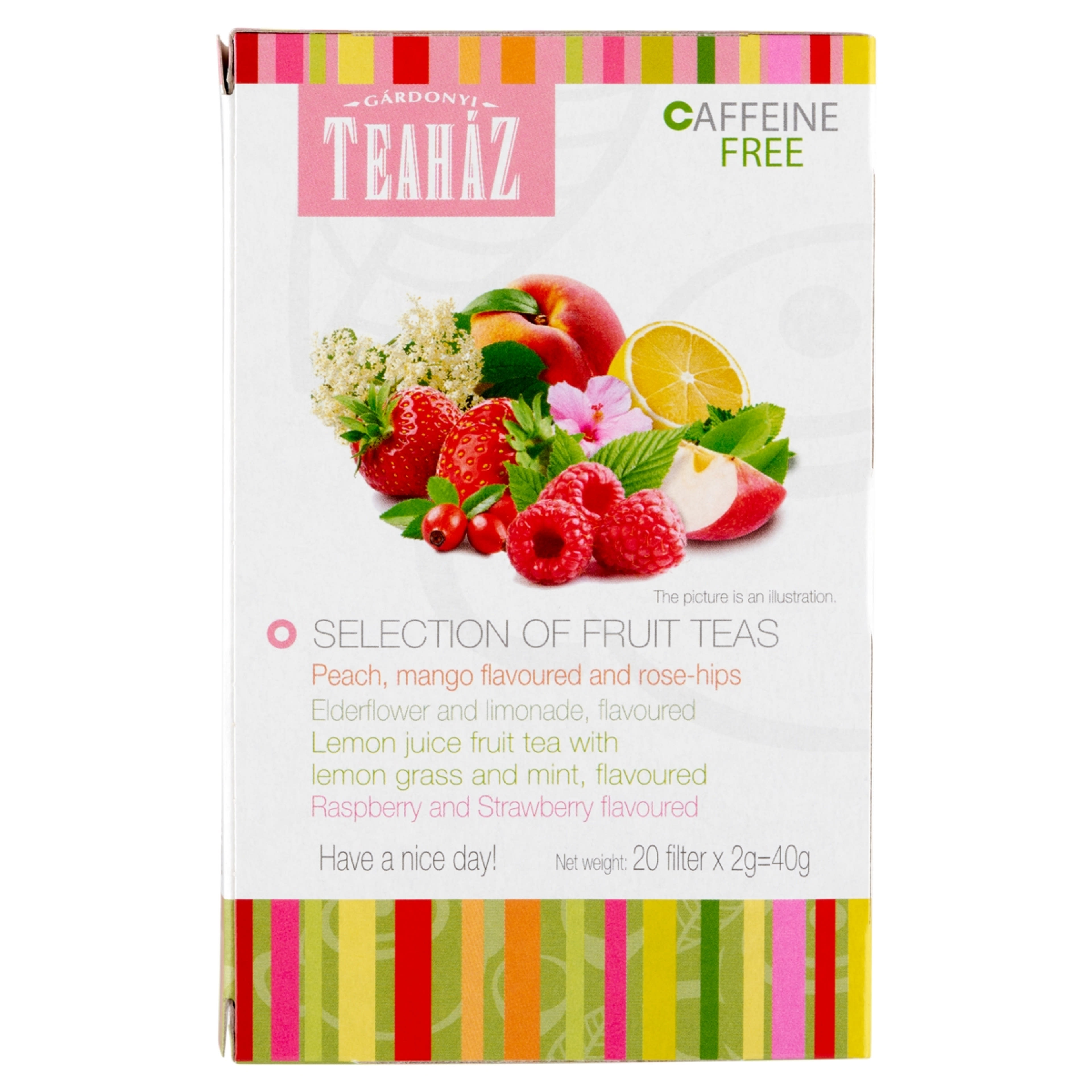 Gárdonyi gyümölcstea válogatás II. - 40 g