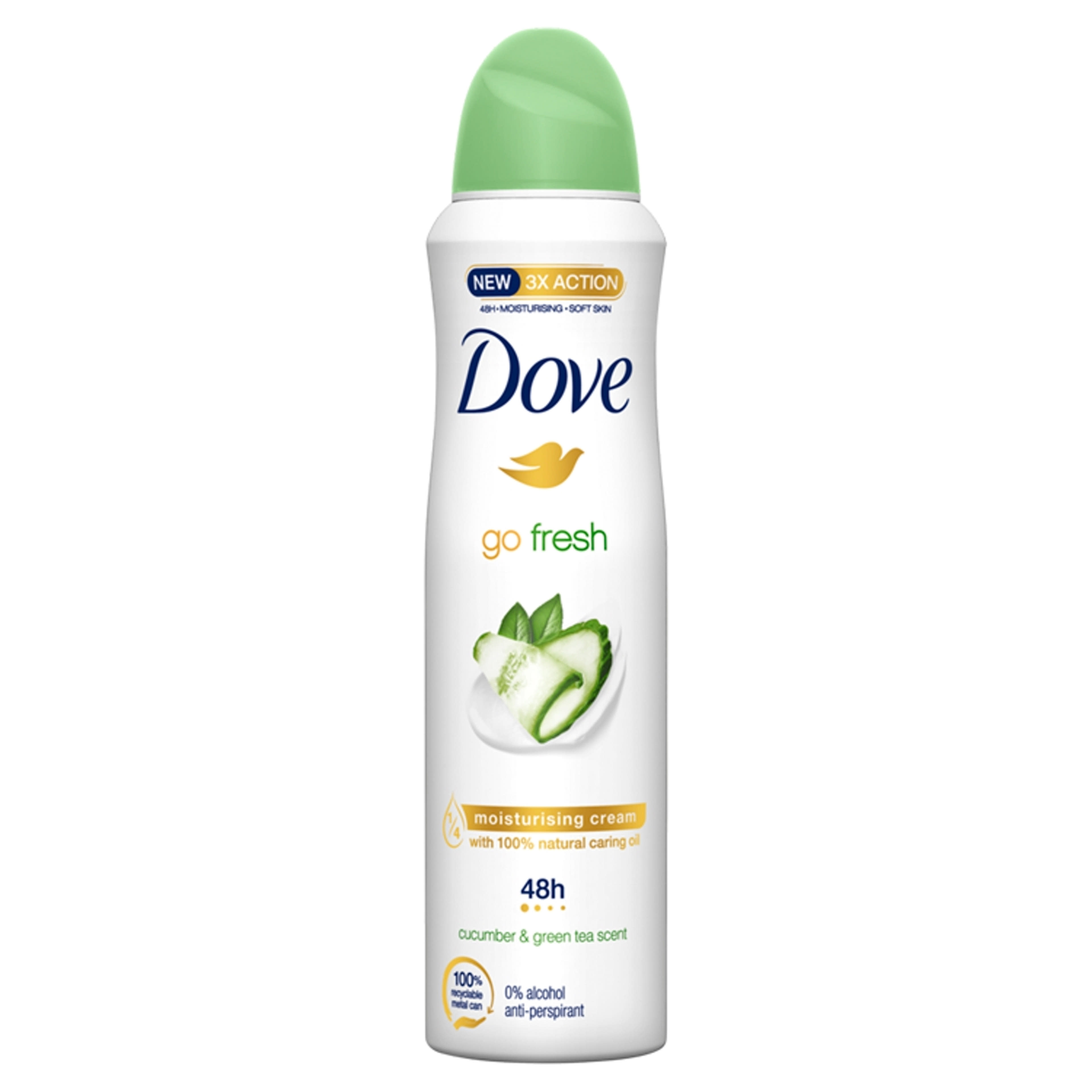 Dove Go Fresh uborka és zöld tea dezodor - 150 ml-1
