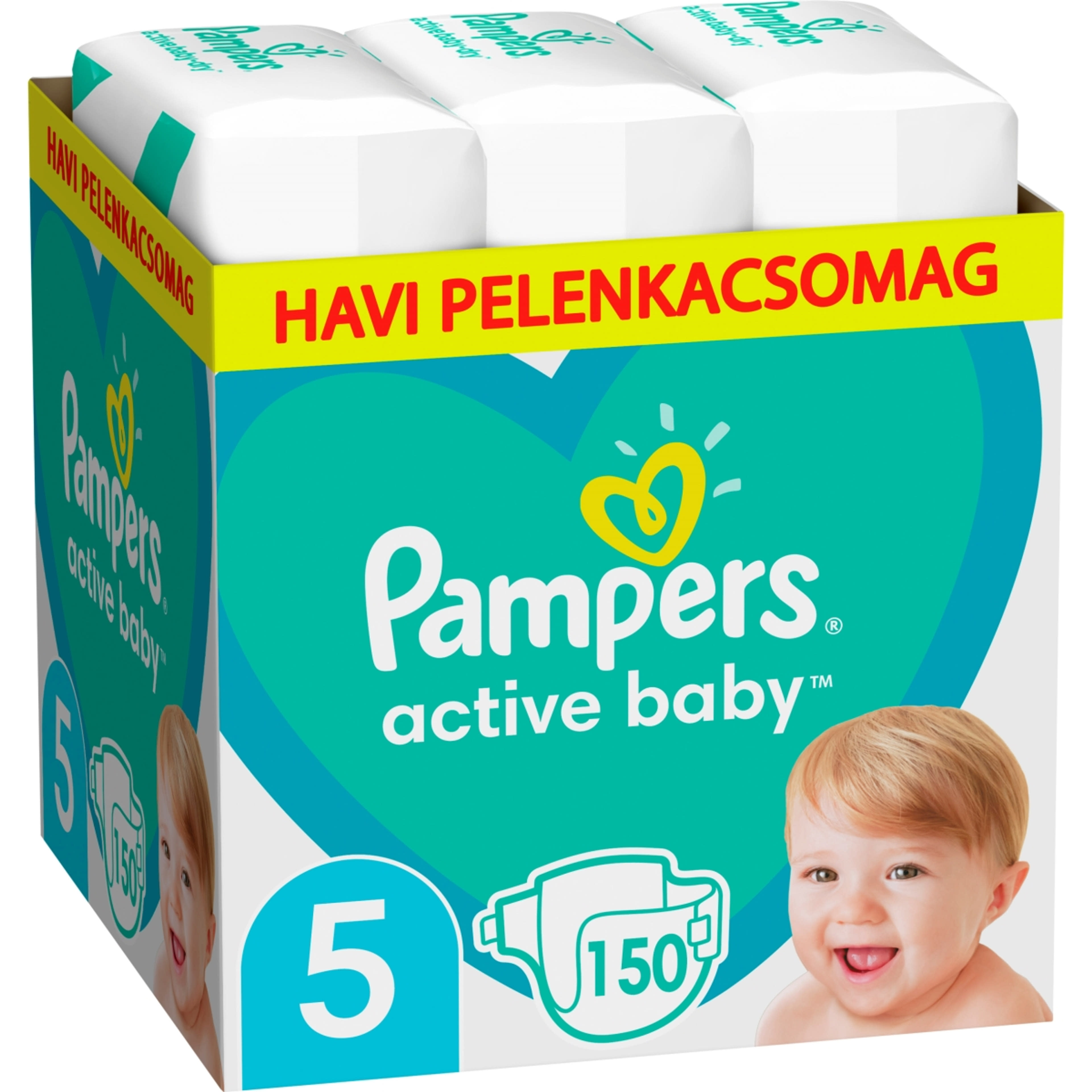 Pampers Active Baby monthly pack 5 11-16 kg - 150 db-9