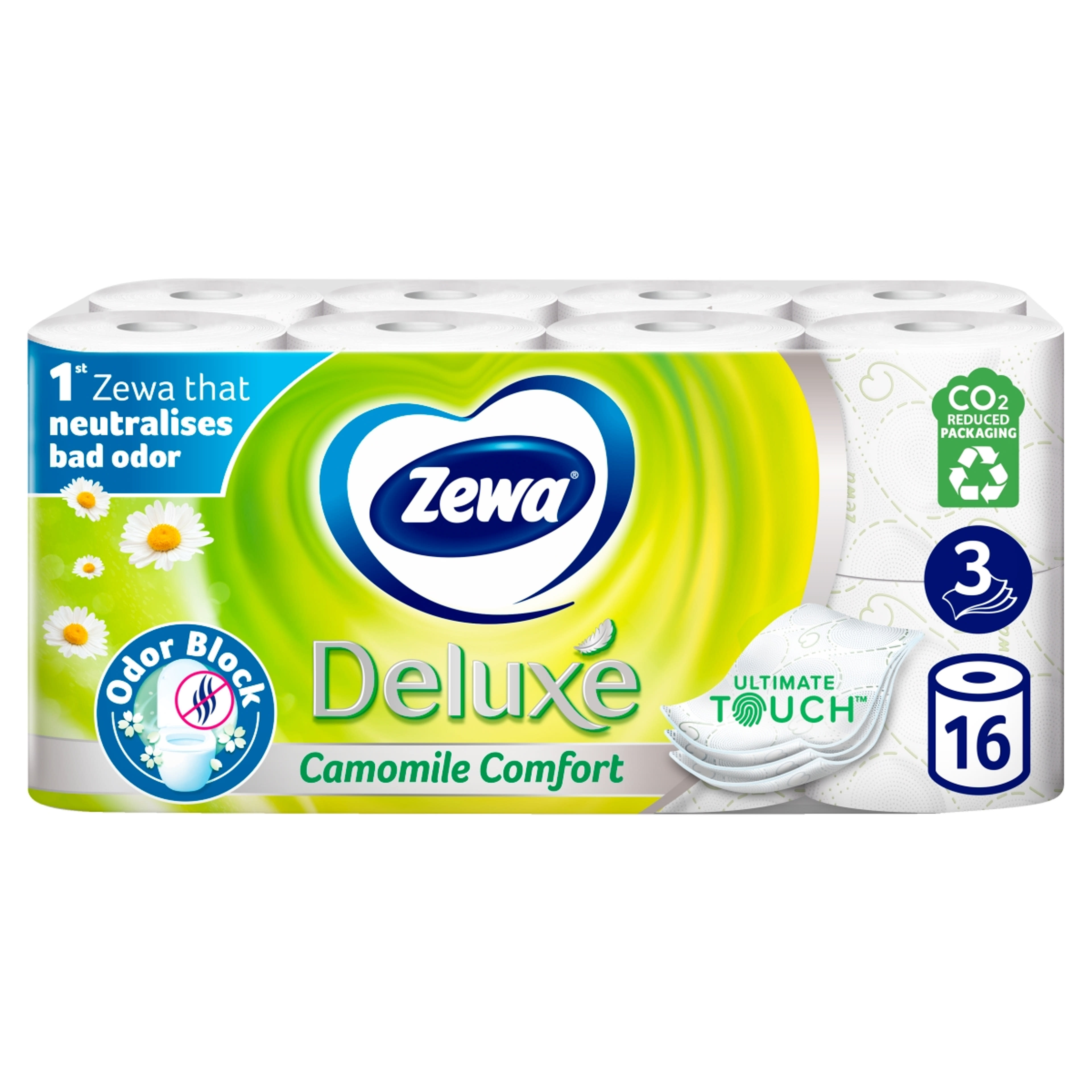 Zewa Deluxe Camomile Comfort 3 rétegű toalettpapír - 16 tekercs-6