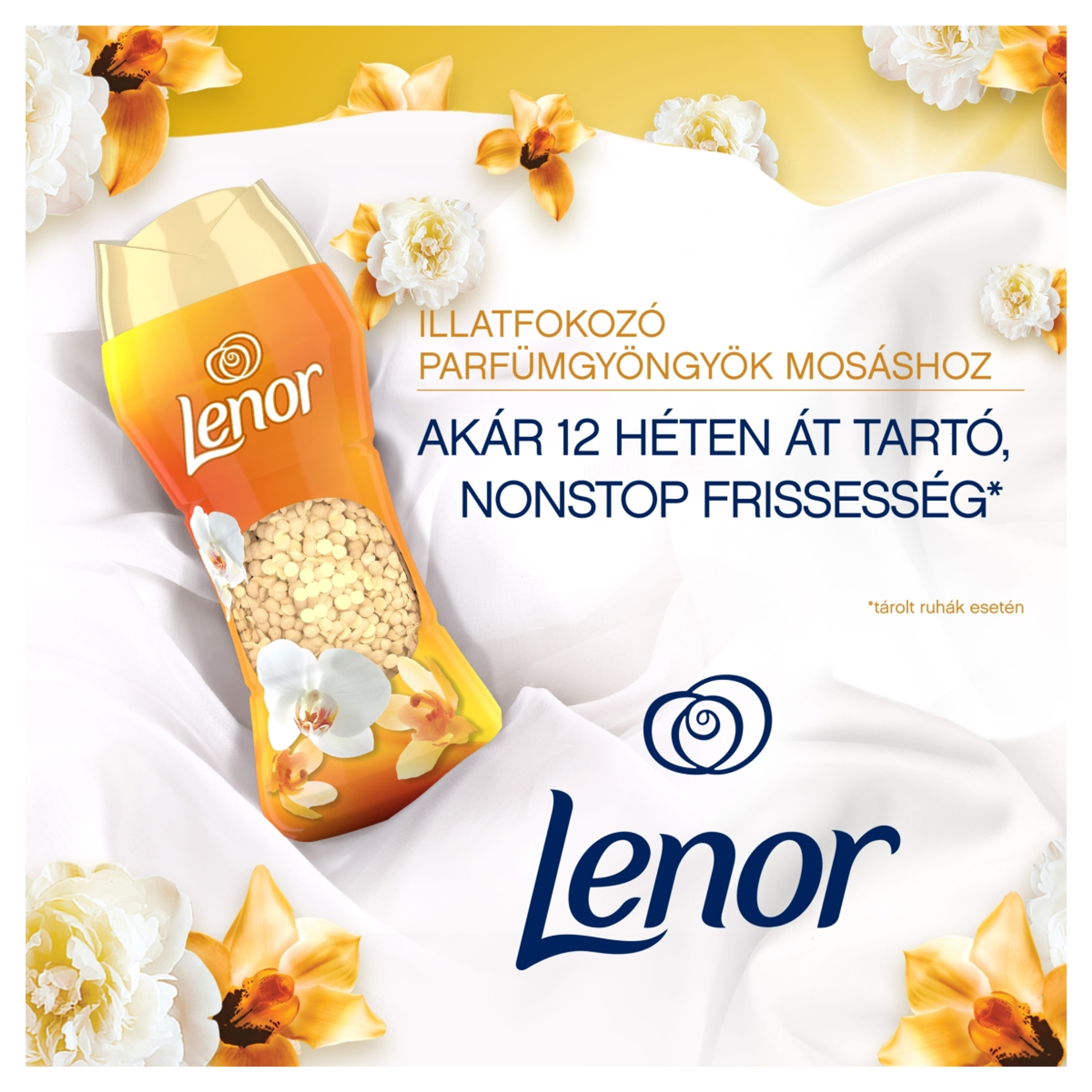 Lenor Gold Orchid & Vanilla illatgyöngy - 270 g-3
