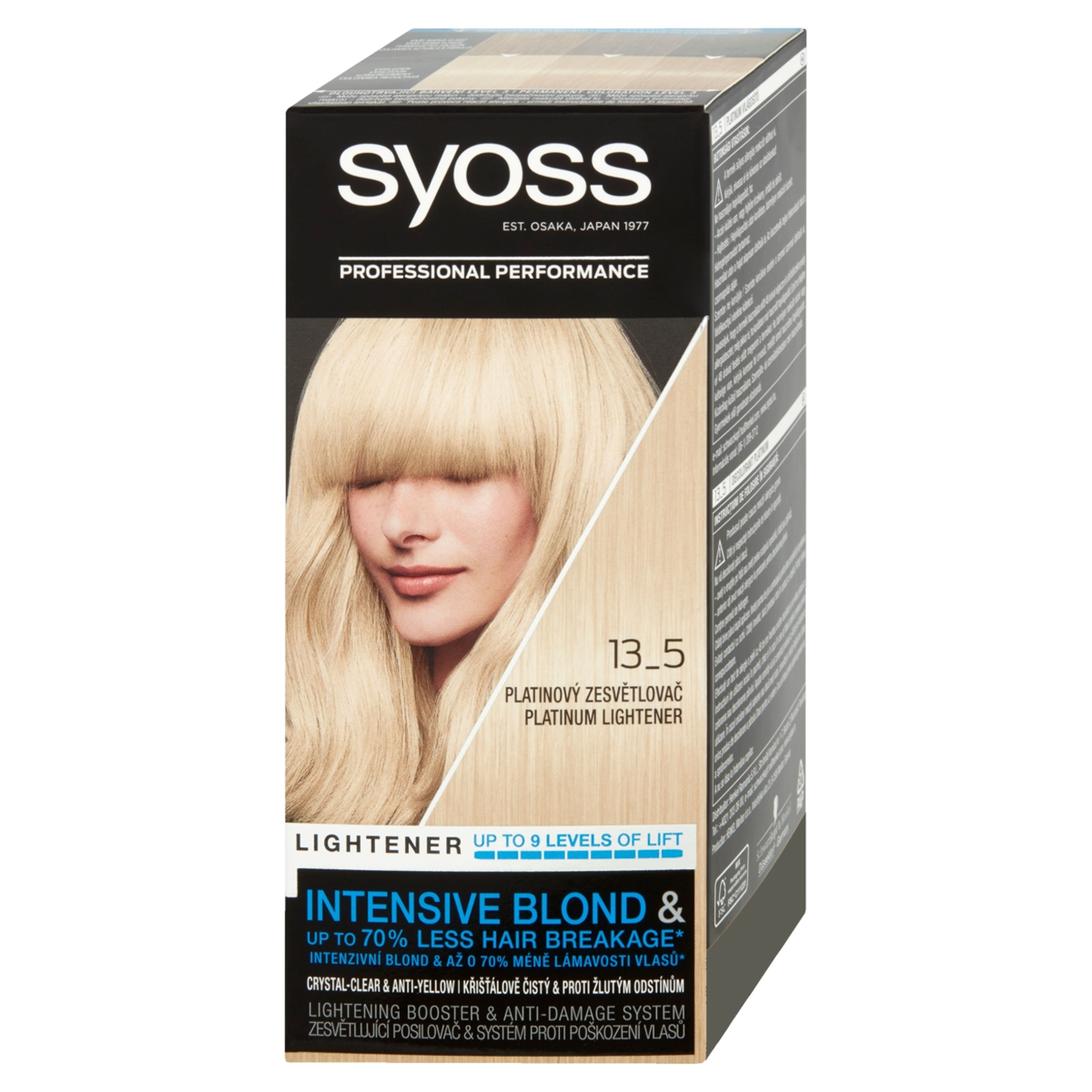 Syoss Color hajfesték 13-5 lighteners platinum világosító - 1 db-2