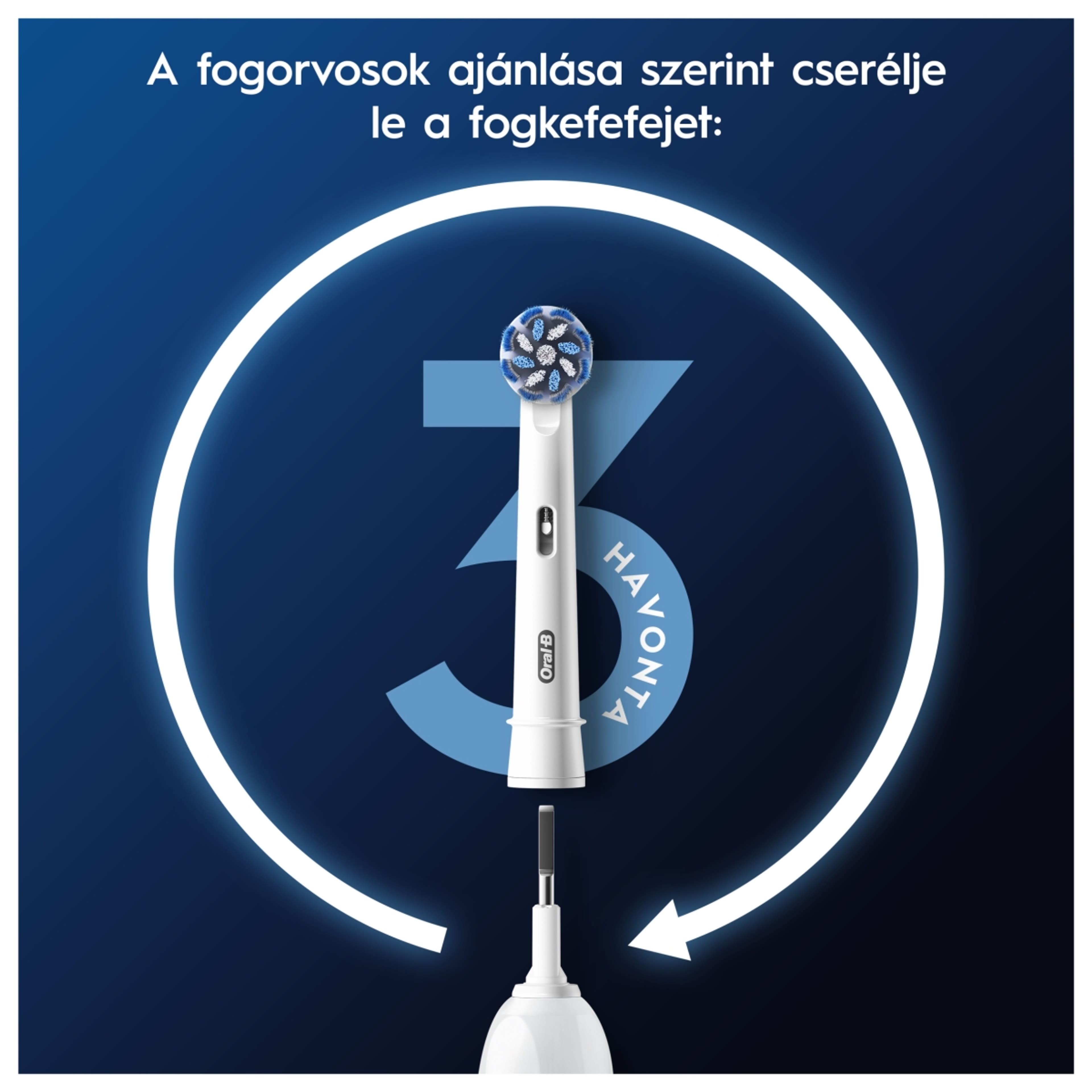 Oral-B Pro Sensitive Clean fogkefefej -  2 db-5