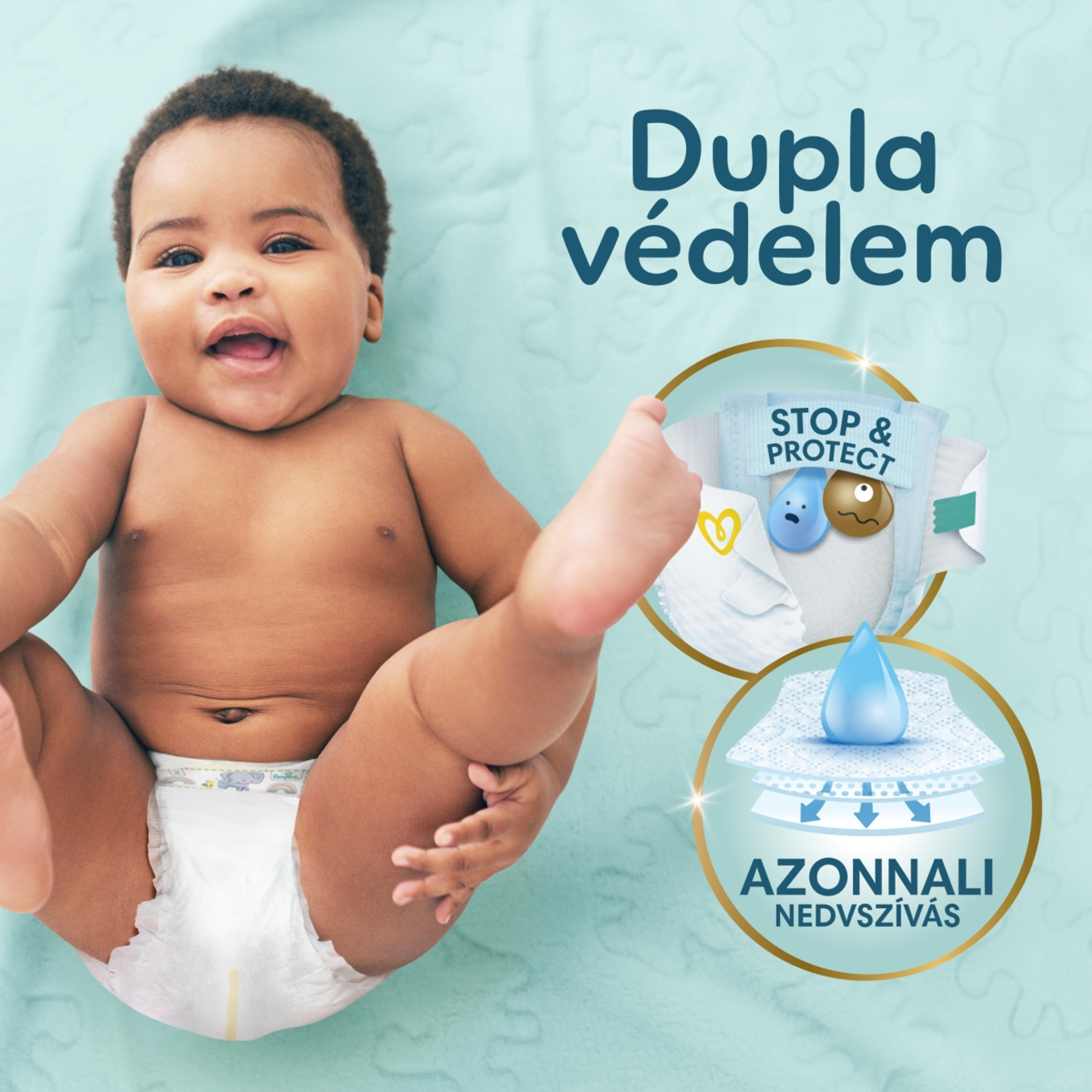 Pampers Premium Care pelenka 2-es 4-8 kg - 68 db-2