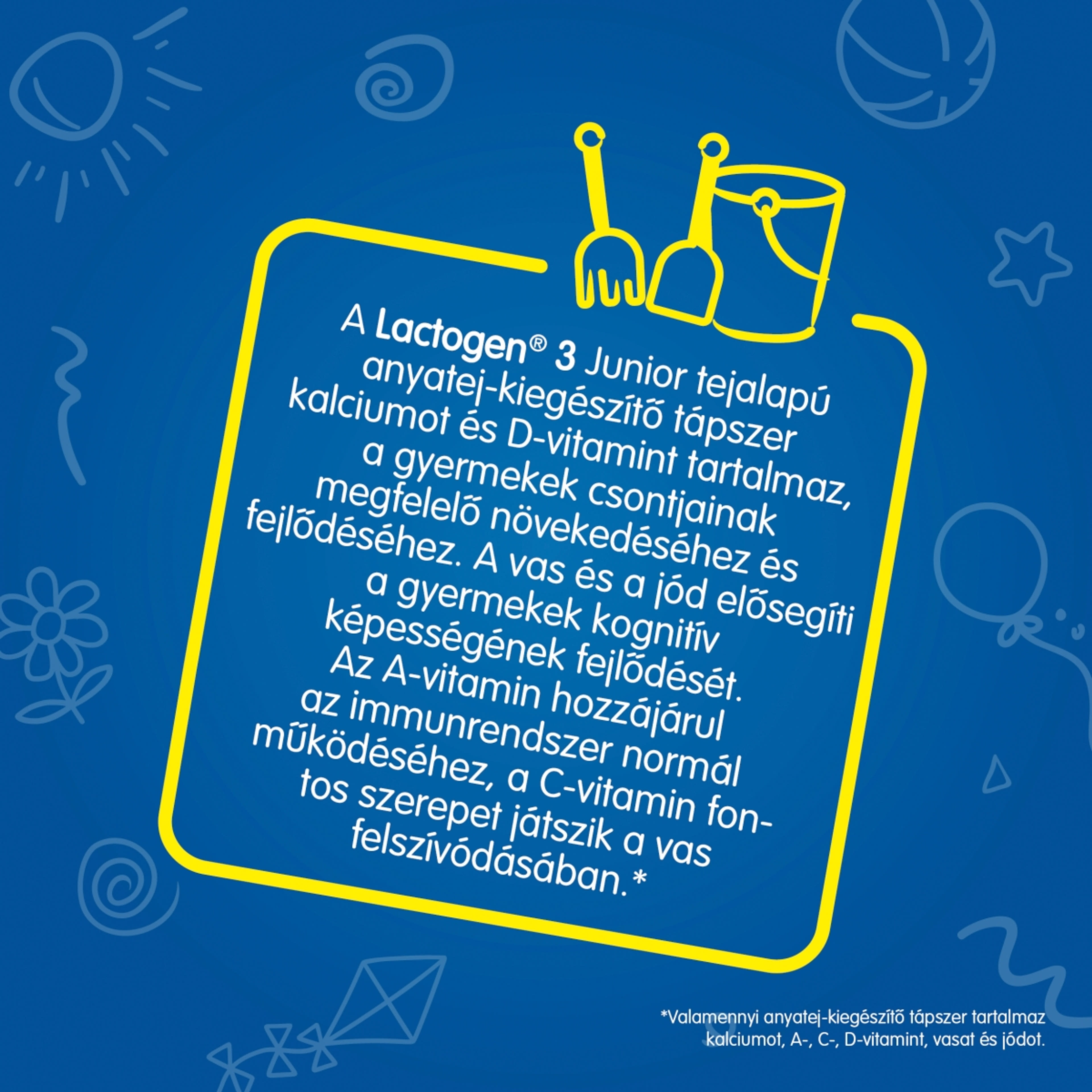 Lactogen 3 Junior tejalapú anyatej-kiegészítő tápszer 12. hónapos kortól - 500 g-7