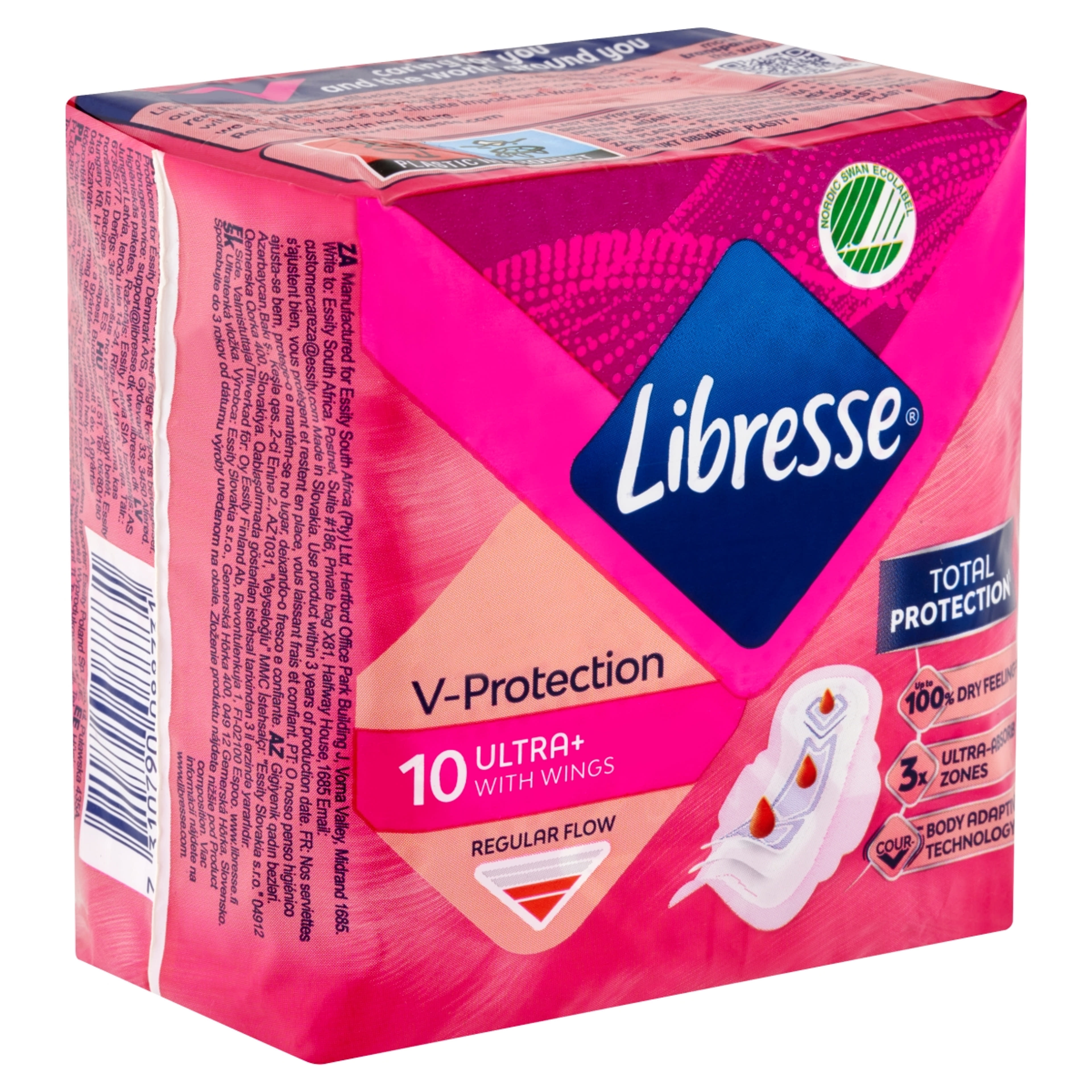 Libresse Ultra Normal vékony szárnyas egészségügyi betét - 10 db-2