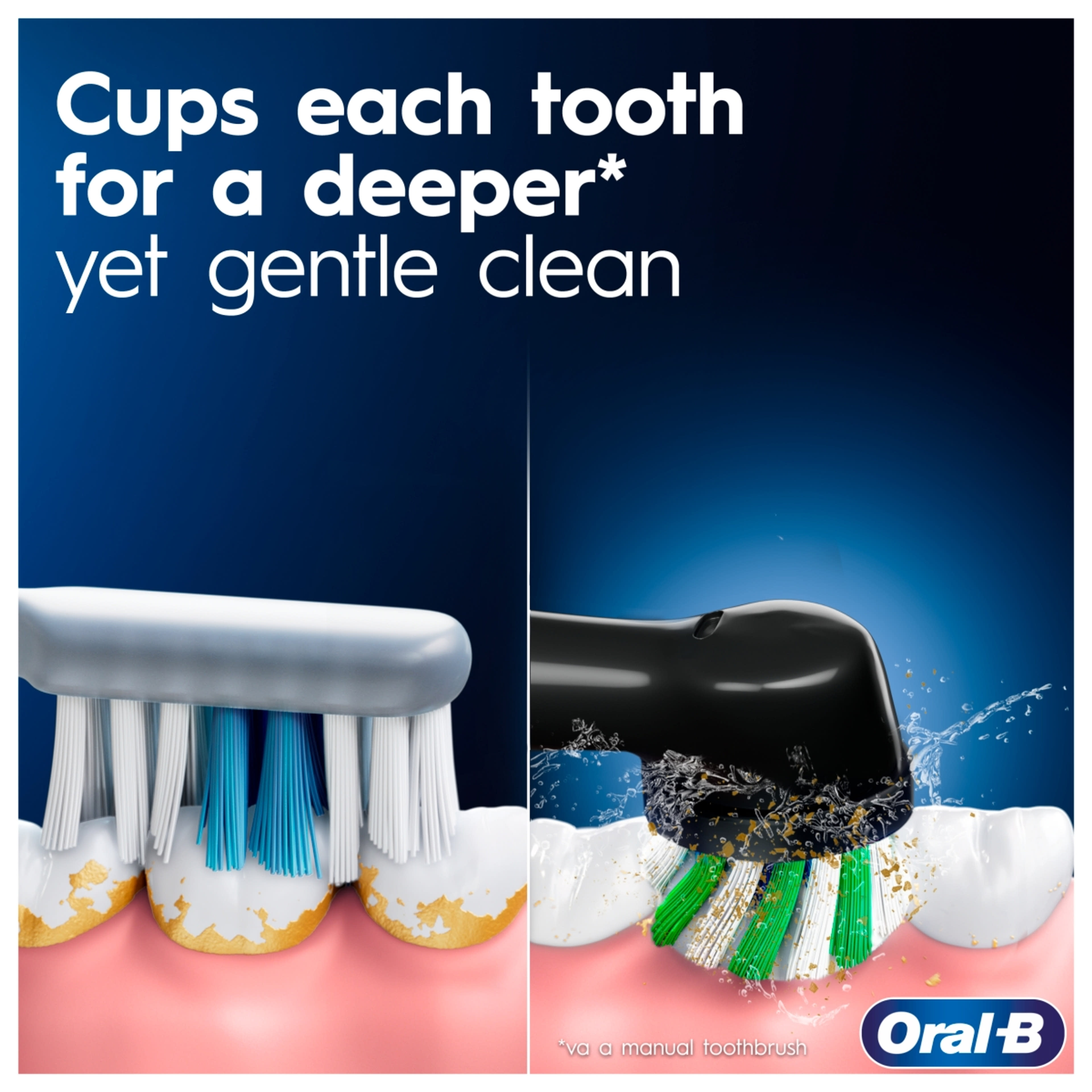 Oral-B Vitality Pro elektromos fogkefe, fehér - 1 db-2