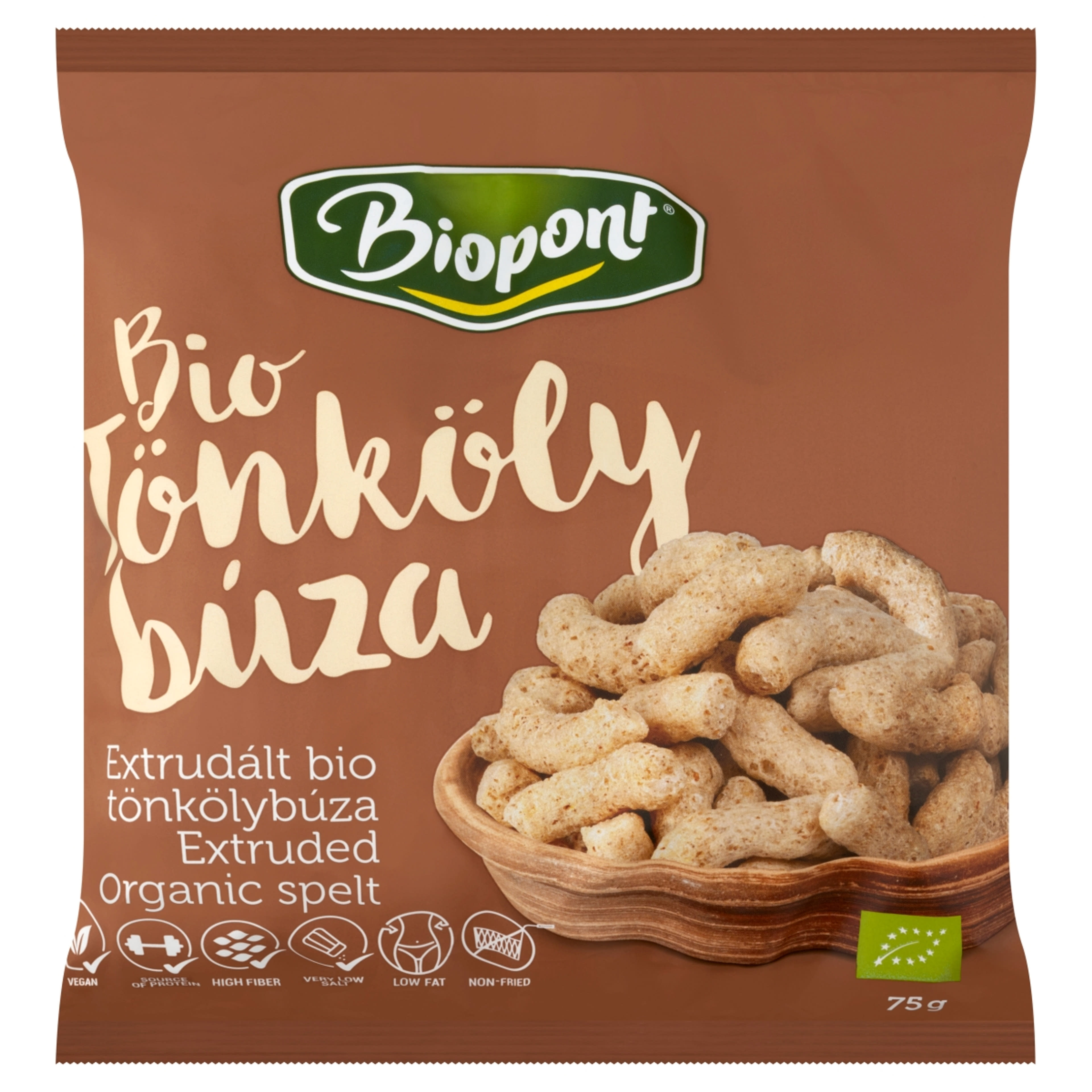 Biopont extrudált bio tönkölybúza - 75 g-1