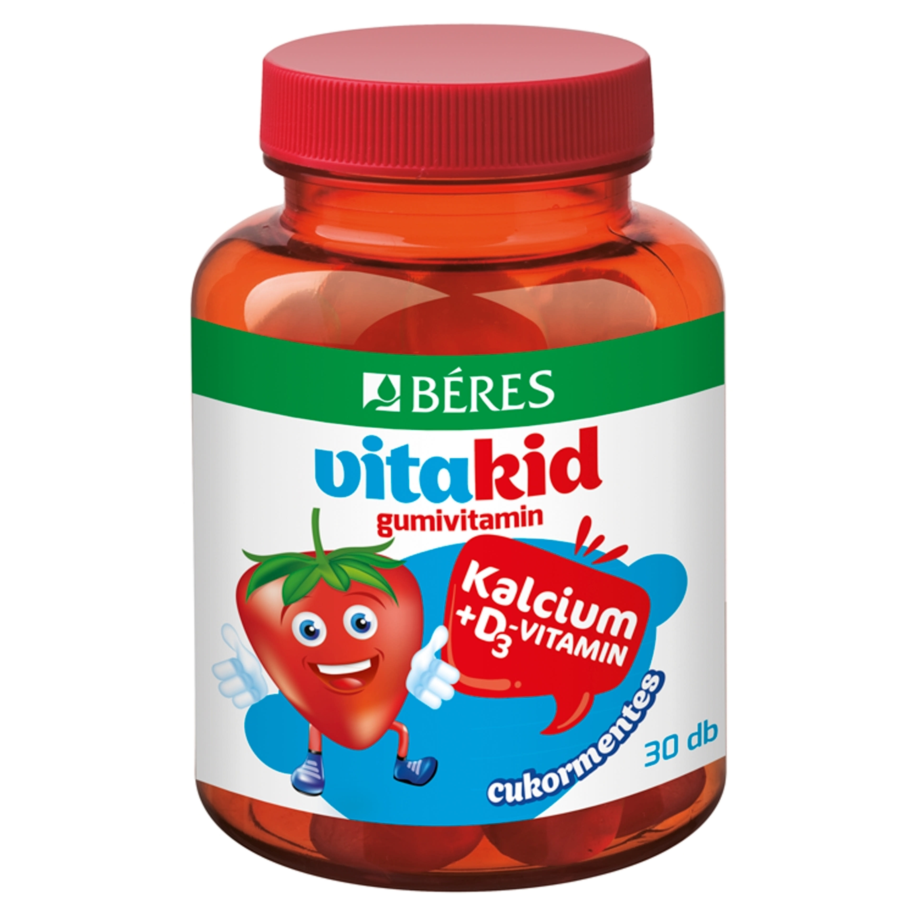 Béres Vita Kid Kálcium+D3 Gumivitamin - 30 db-2