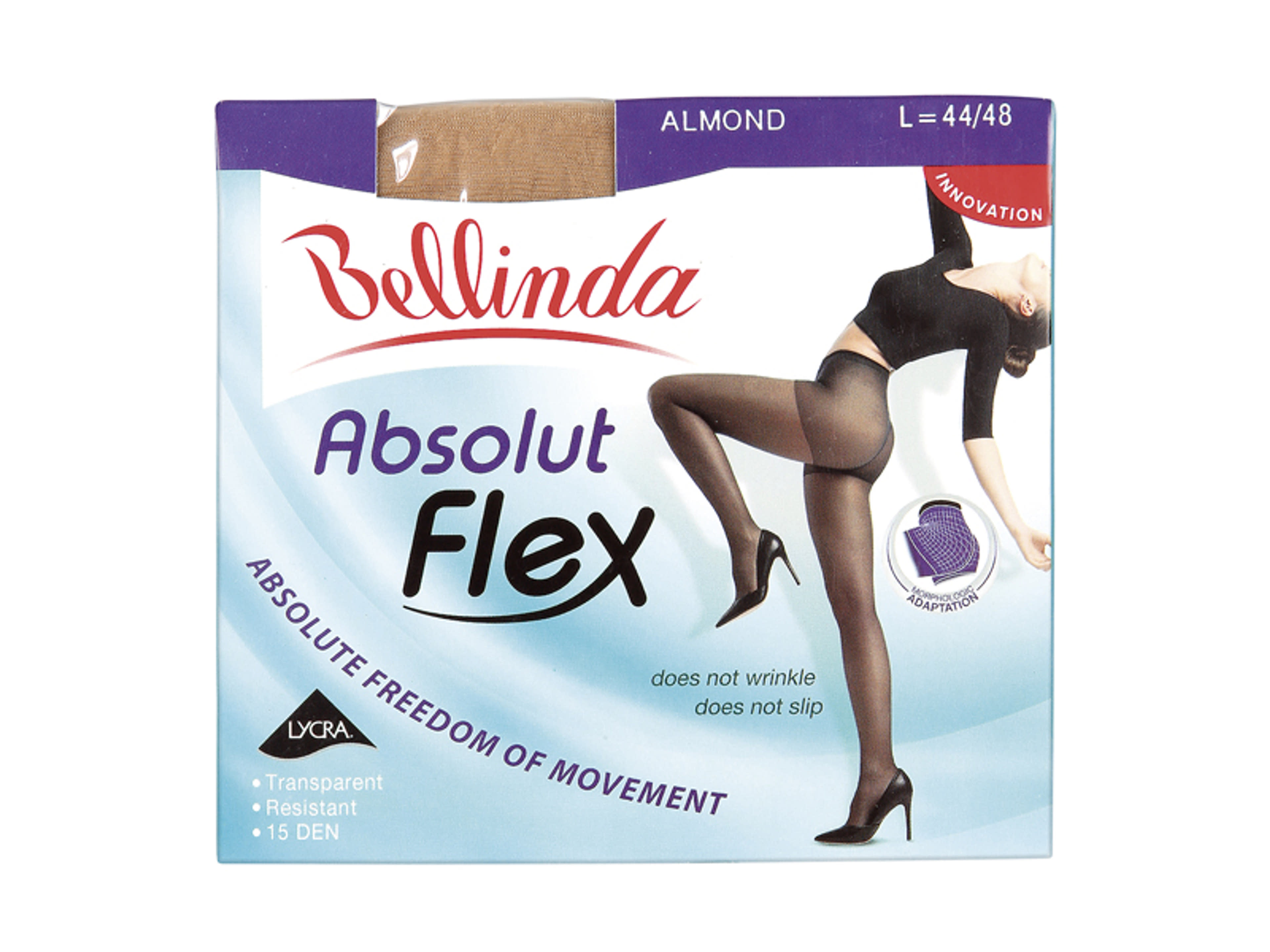 Bellinda Absoult Flex Almond L Harisnya - 1 db-1