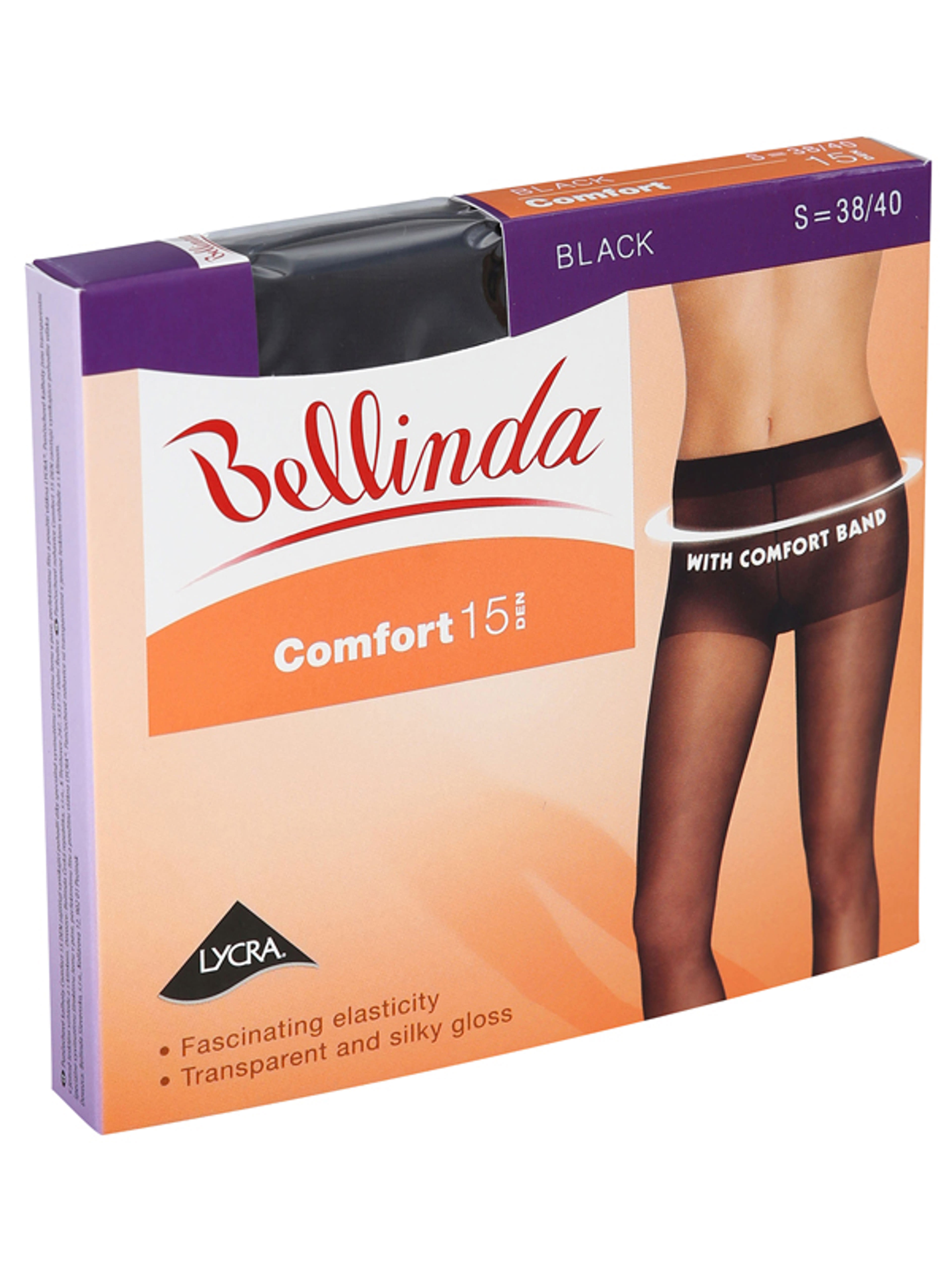 Bellinda Comfort 15 Den Fekete S Harisnya - 1 db-1