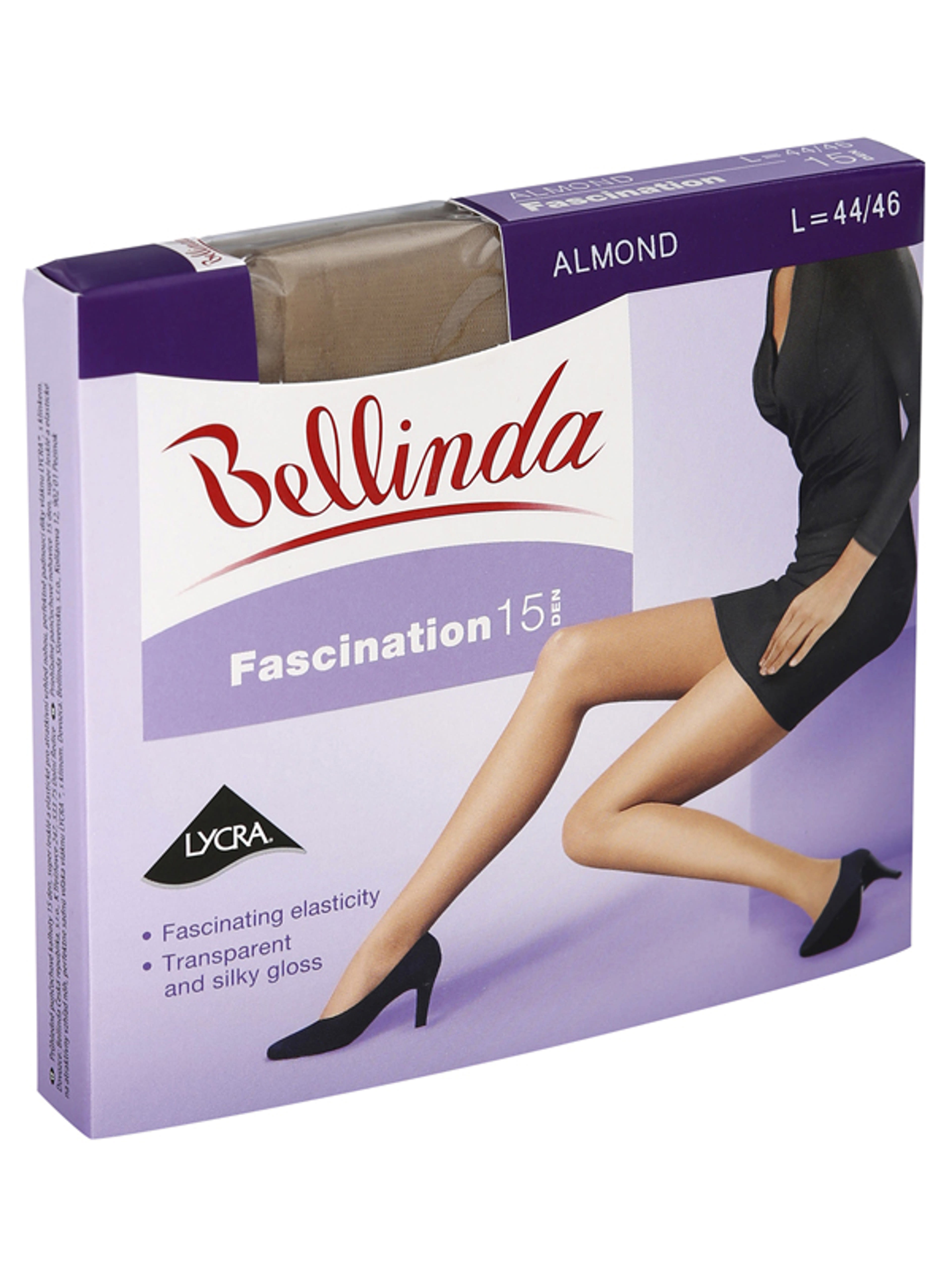 Bellinda Fascination 15 Den Almond L Harisnya - 1 db-3