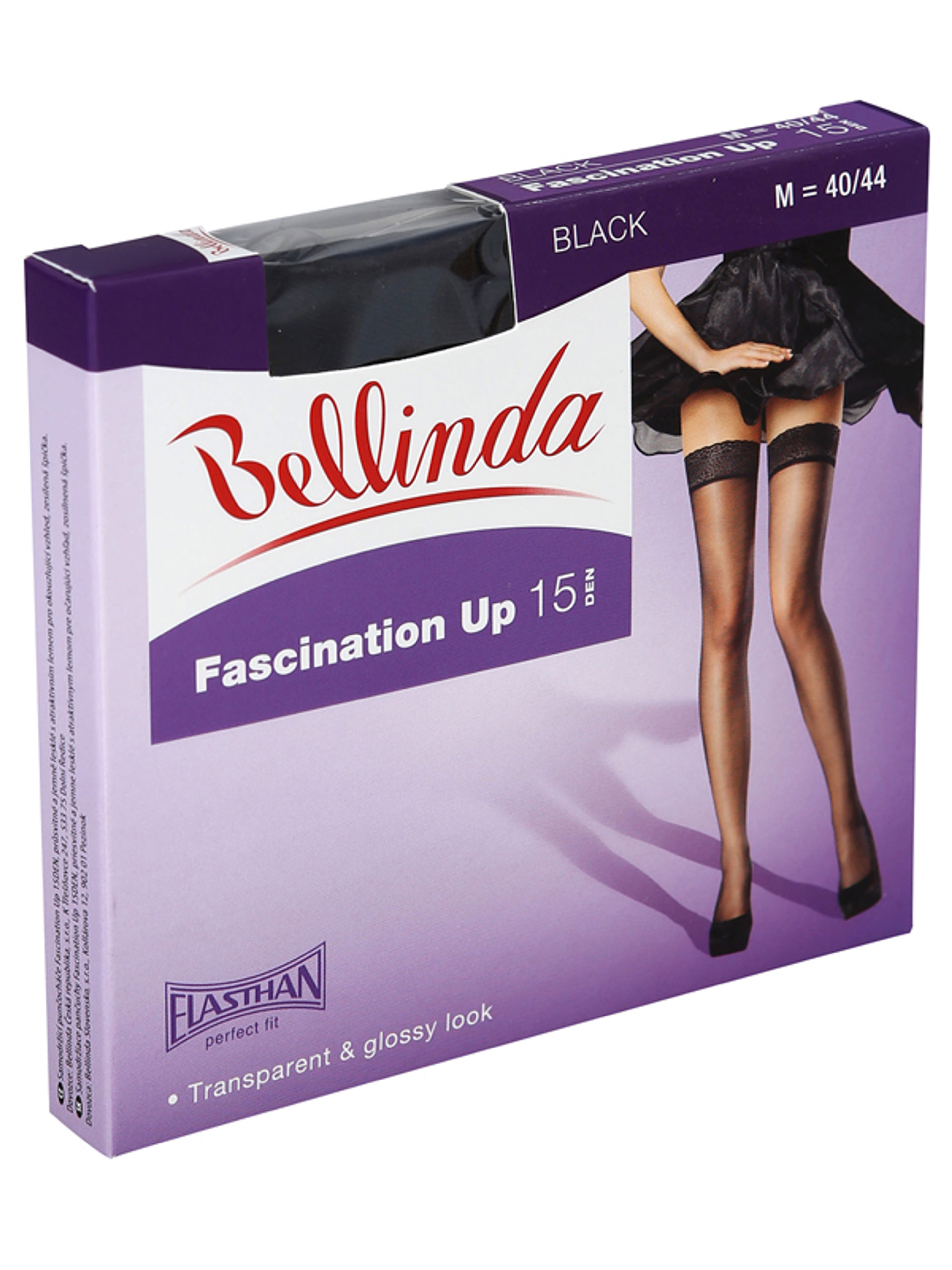 Bellinda Fascination 15 Den Fekete M Combfix - 1 db