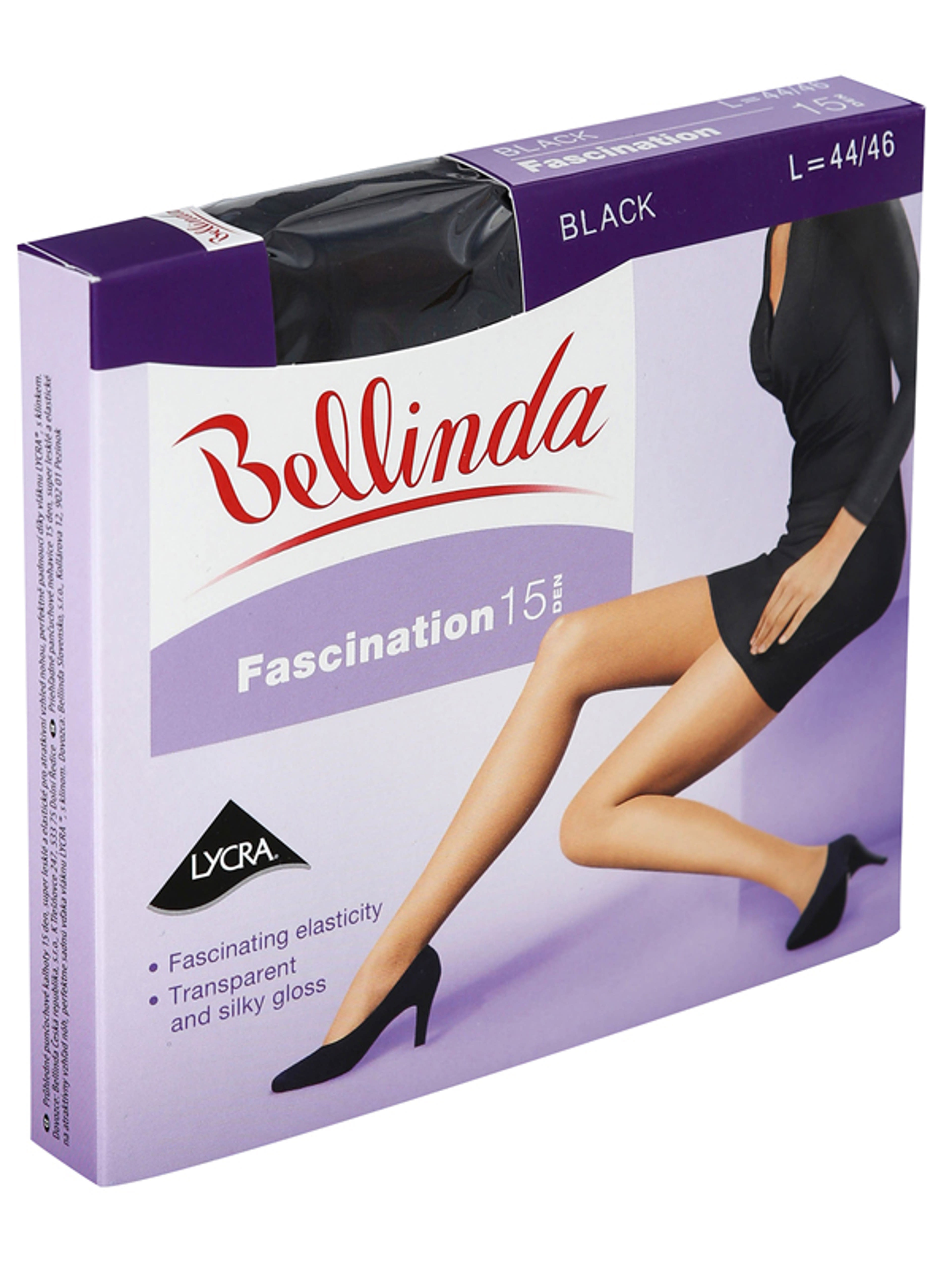 Bellinda Fascination 15 Den Fekete L Harisnya - 1 db