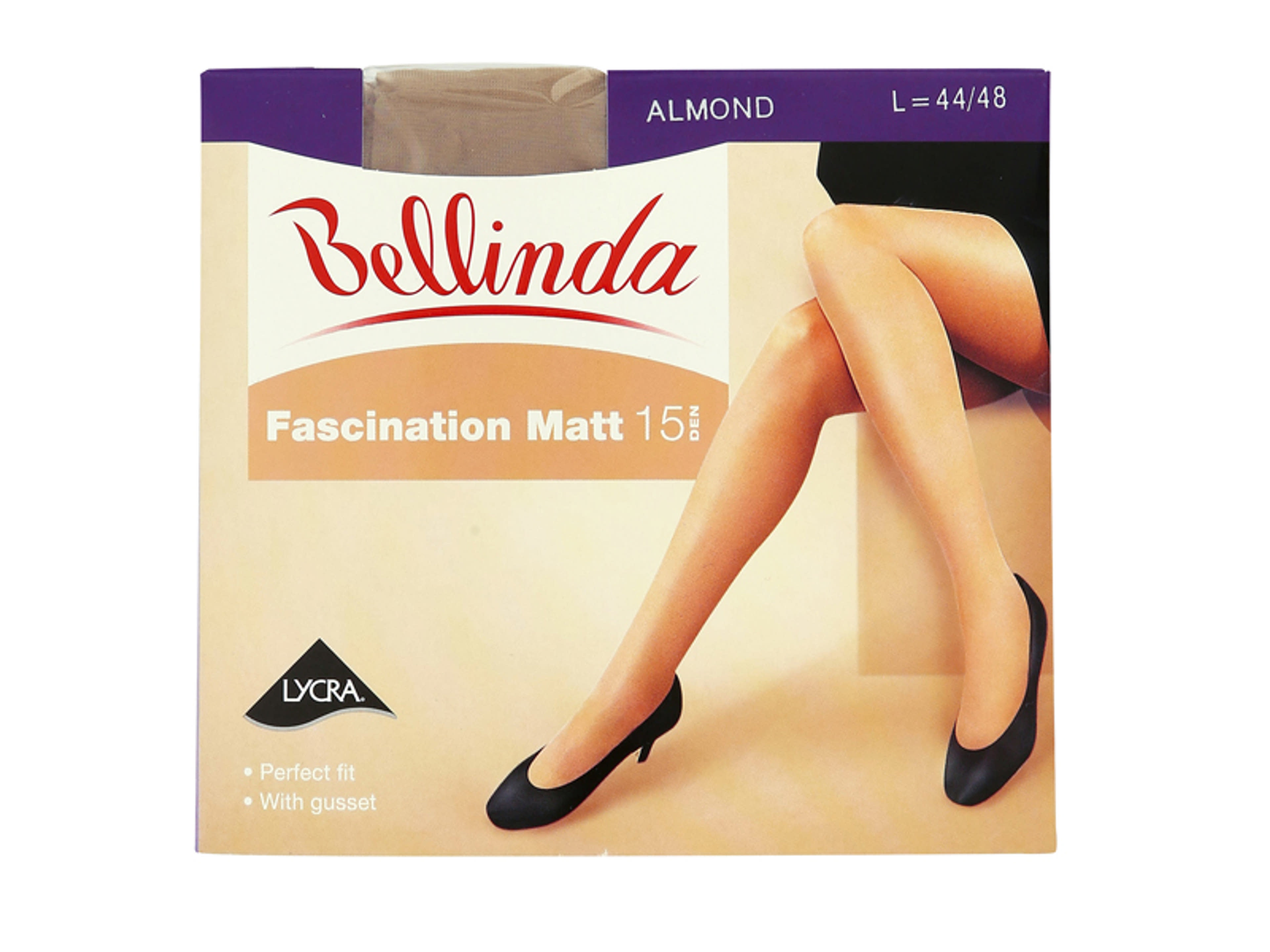 Bellinda Fascination Matt 15 Den Almond L Harisnya - 1 db-3
