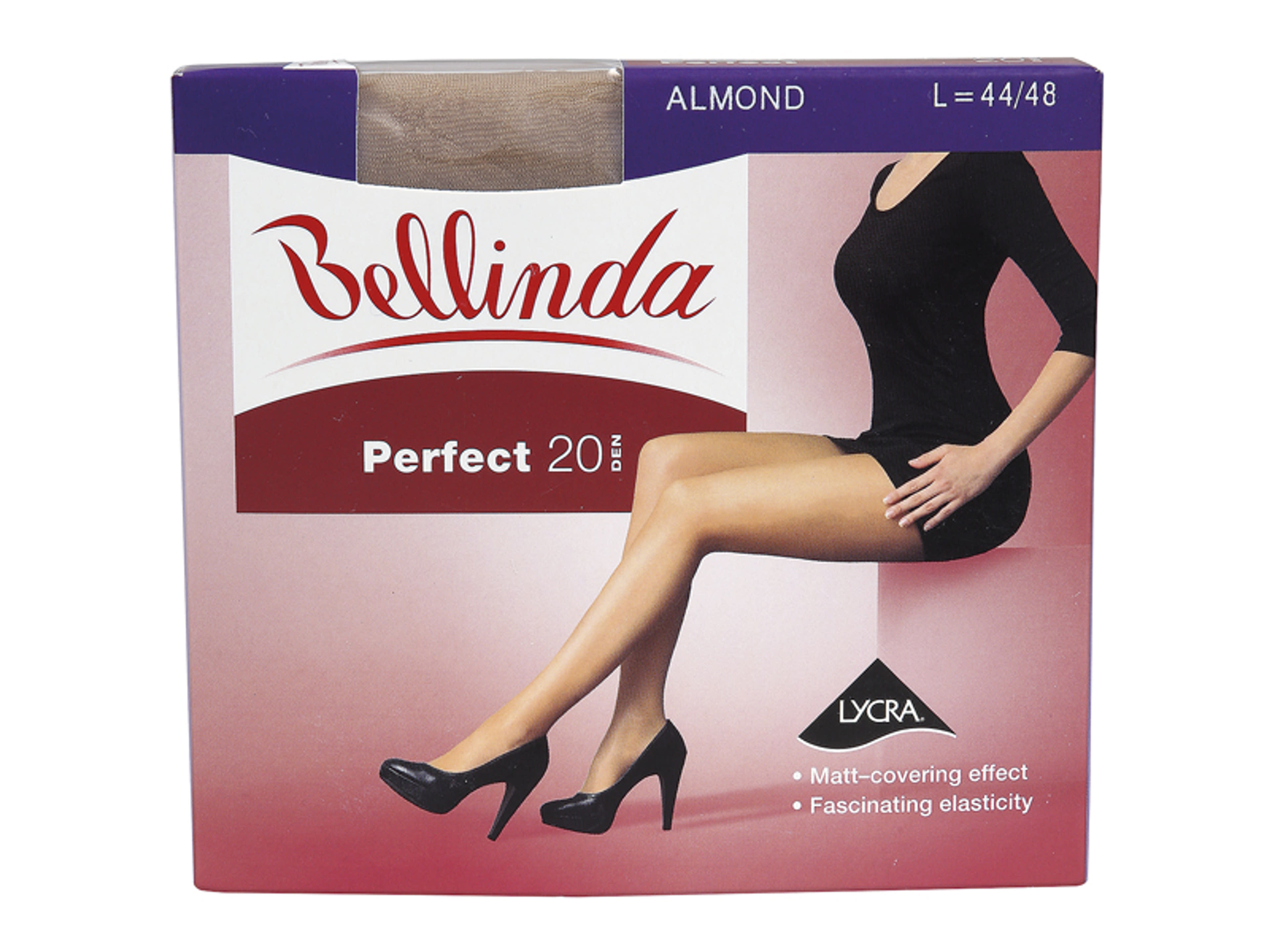 Bellinda Perfect 20 Den Almond L Harisnya - 1 db